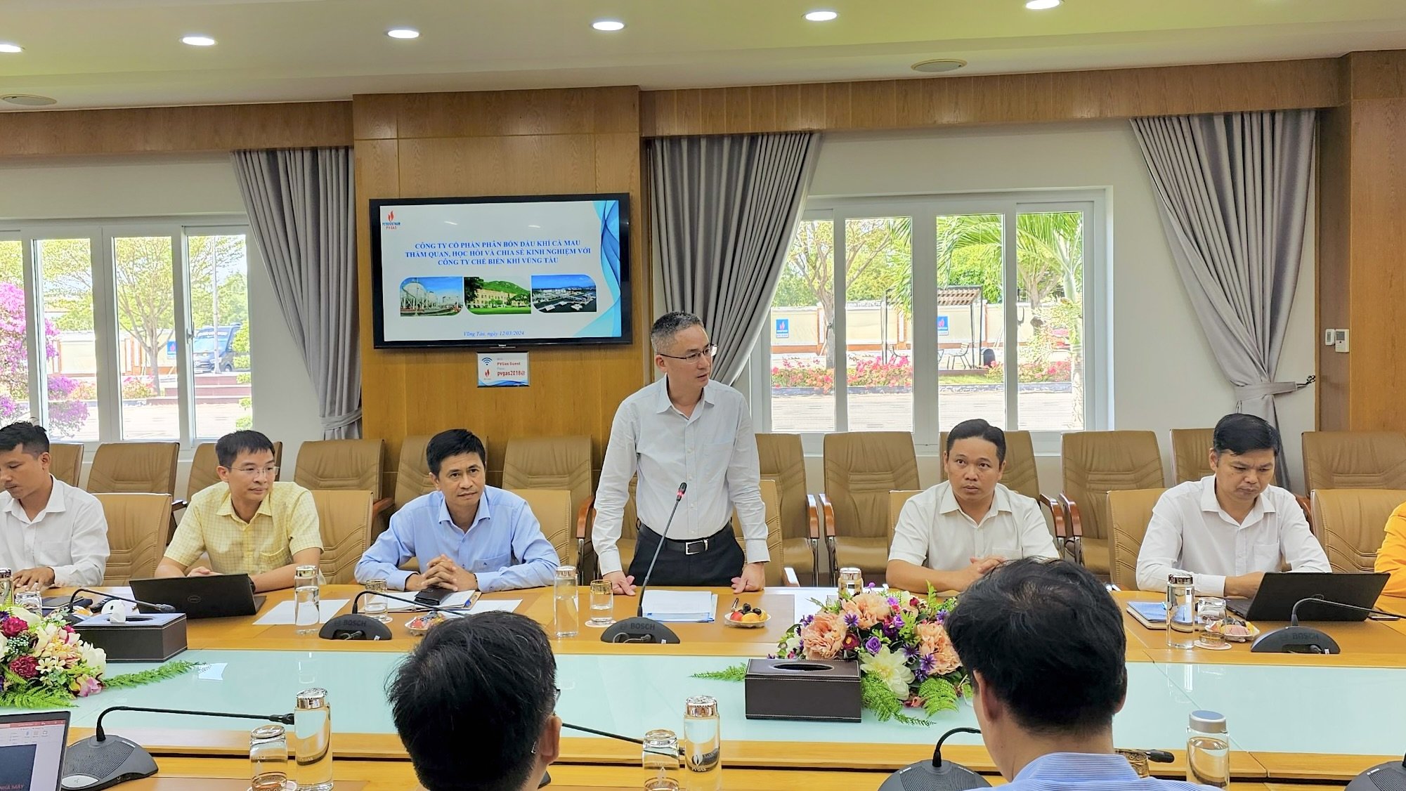 PV GAS VUNG TAU và PVCFC chia sẻ kinh nghiệm triển khai, vận hành hệ thống kiểm soát an ninh, an toàn tại GPP Dinh Cố