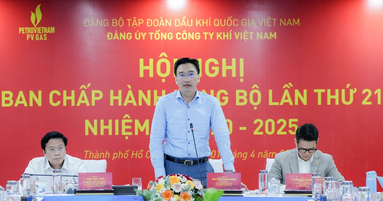 Hội nghị Ban Chấp hành Đảng bộ Tổng công ty Khí Việt Nam lần thứ 21, nhiệm kỳ 2020-2025 Hội nghị Ban Chấp hành Đảng bộ Tổng công ty Khí Việt Nam lần thứ 21, nhiệm kỳ 2020-2025
