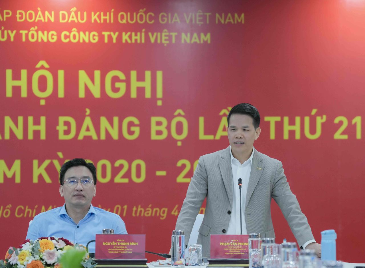 Hội nghị Ban Chấp hành Đảng bộ Tổng công ty Khí Việt Nam lần thứ 21,  nhiệm kỳ 2020-2025