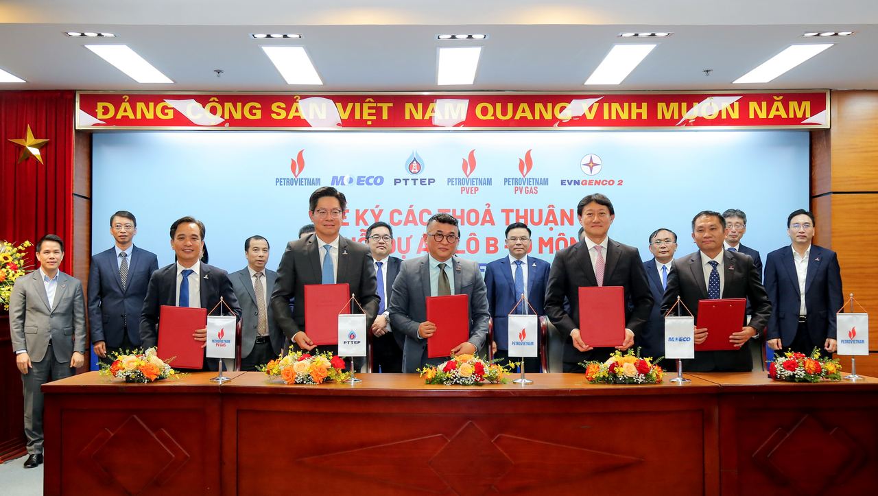 PV GAS ký kết các thoả thuận để triển khai chuỗi dự án khí điện Lô B – Ô Môn PV GAS ký kết các thoả thuận để triển khai chuỗi dự án khí điện Lô B – Ô Môn