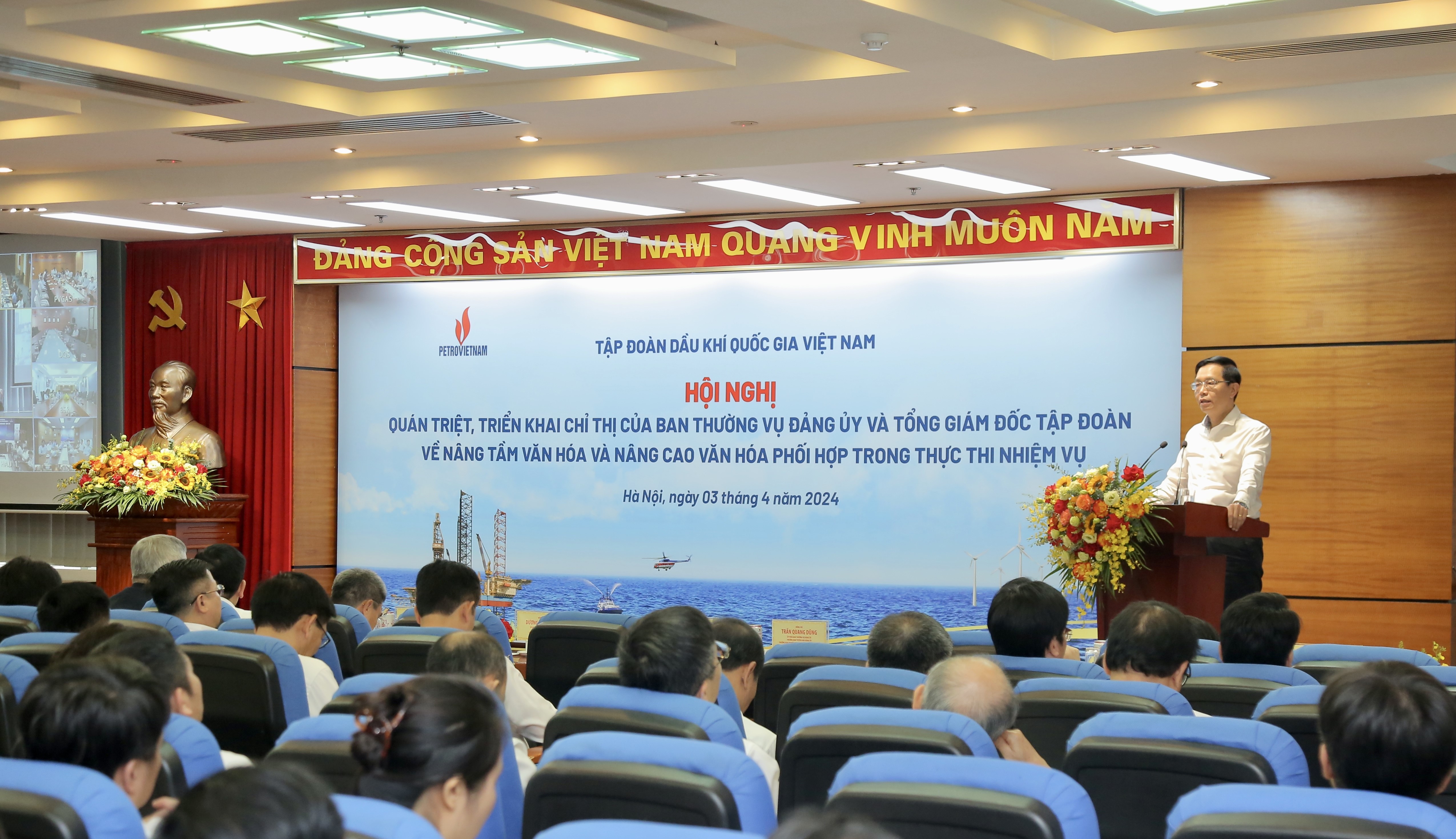 Petrovietnam nâng tầm văn hóa và nâng cao văn hóa phối hợp trong thực thi nhiệm vụ