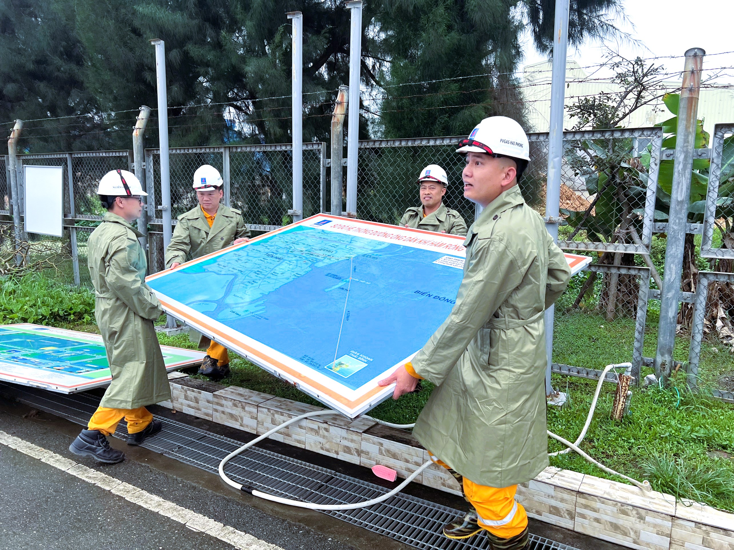 PV GAS HAI PHONG strengthens disaster prevention and fire fighting efforts