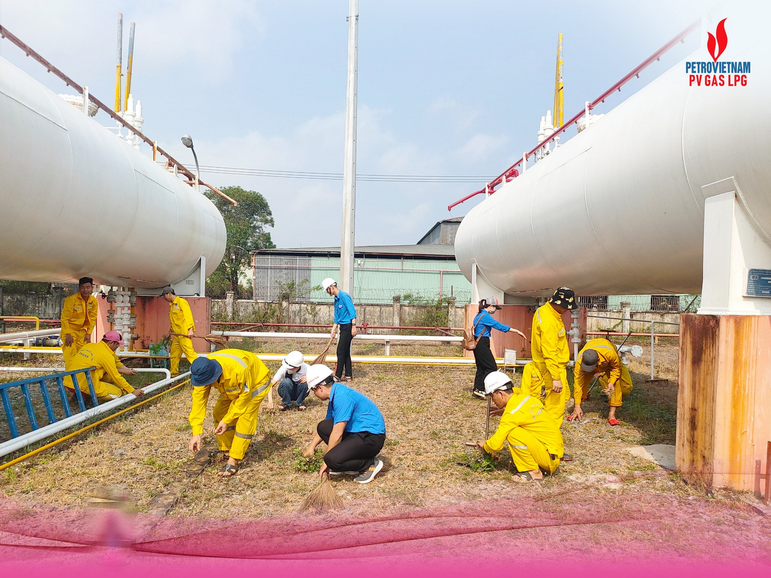 PV GAS LPG hưởng ứng Tháng công nhân và Tháng hành động về An toàn vệ sinh lao động năm 2024