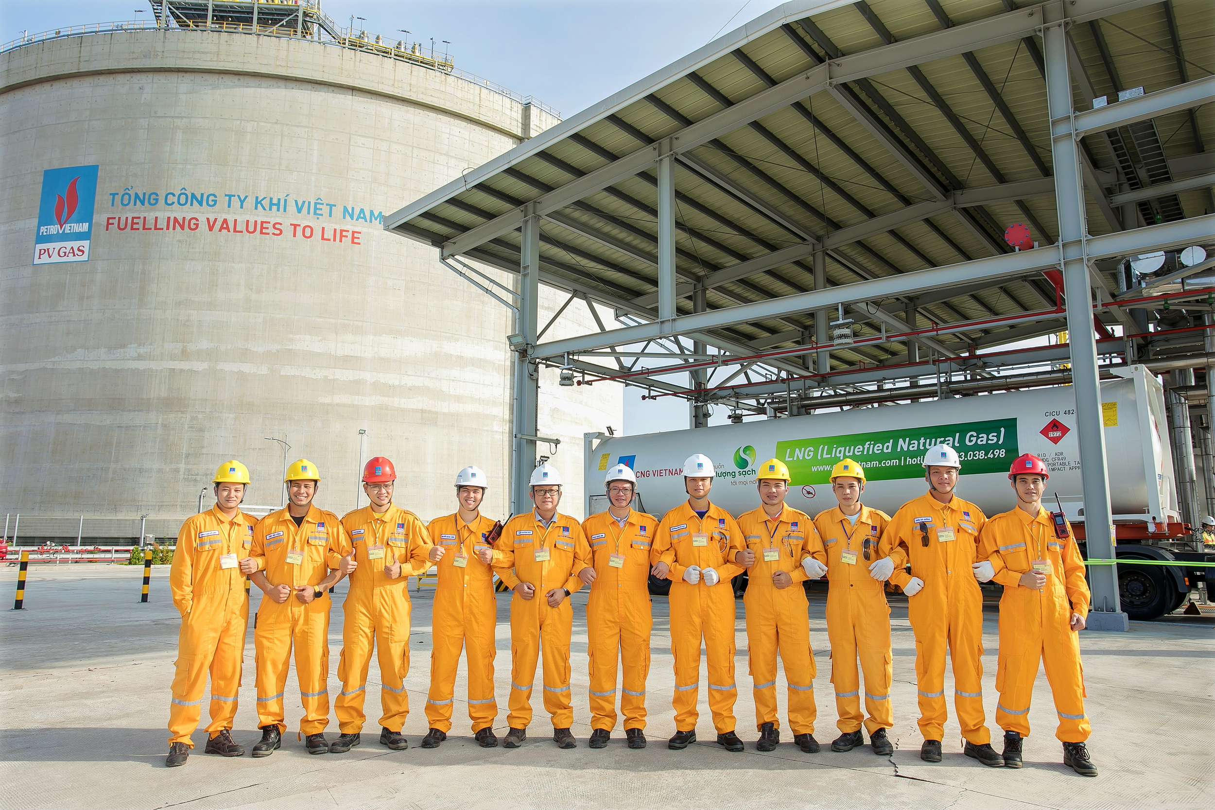 PV GAS triển khai hoạt động hệ thống kho cảng LNG Thị Vải an toàn – hiệu quả PV GAS triển khai hoạt động hệ thống kho cảng LNG Thị Vải an toàn – hiệu quả