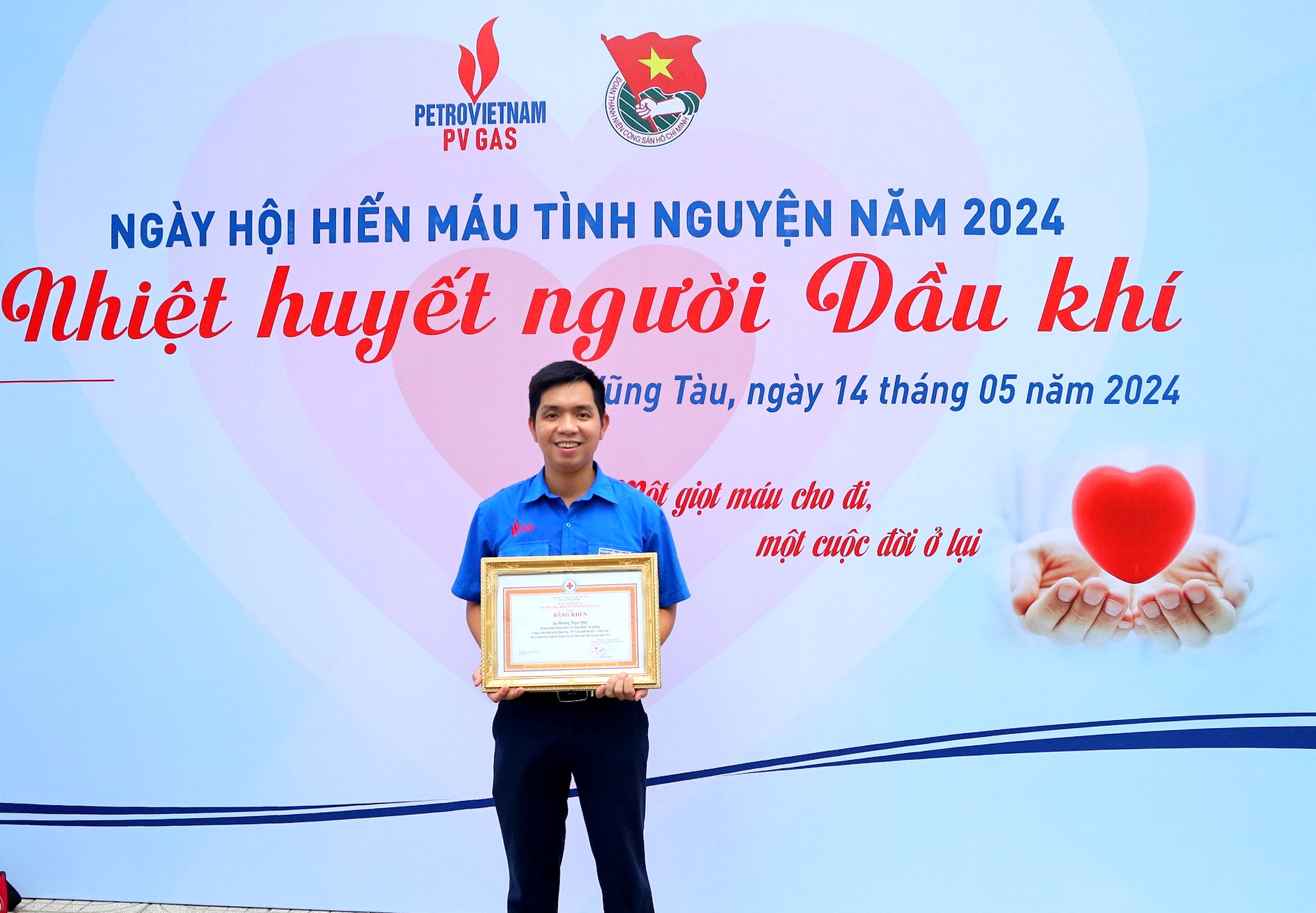 Đoàn thanh niên lan toả tinh thần “Nhiệt huyết Người dầu Khí” tại Bà Rịa - Vũng Tàu.