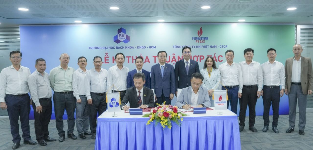 PV GAS và Trường Đại học Bách khoa ký kết hợp tác