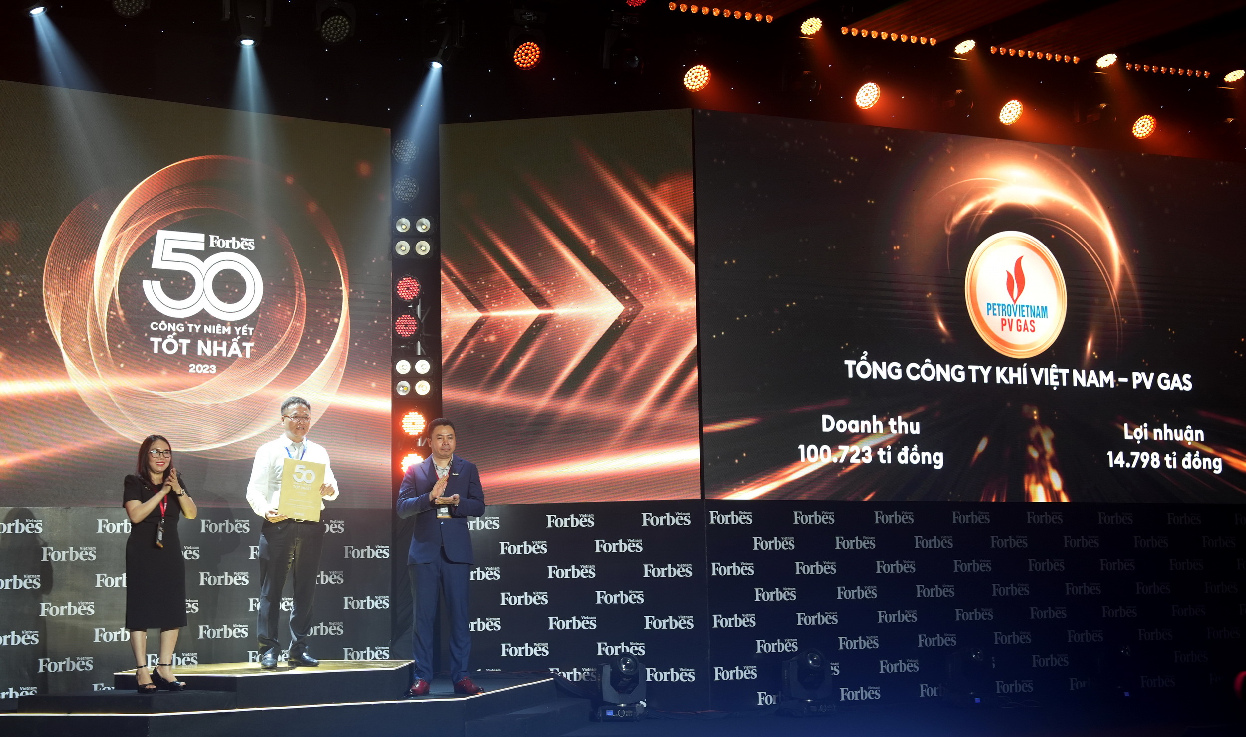 PV GAS among "Top 50 Best Listed Companies" - Forbes Vietnam for 12th time