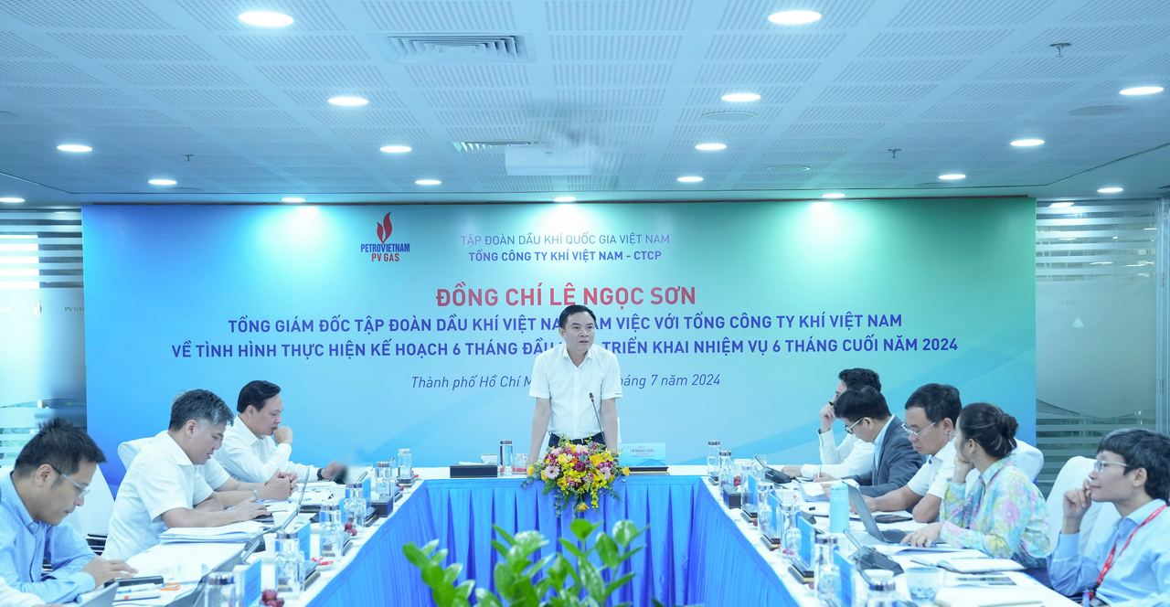 Tổng Giám đốc Petrovietnam làm việc tại PV GAS