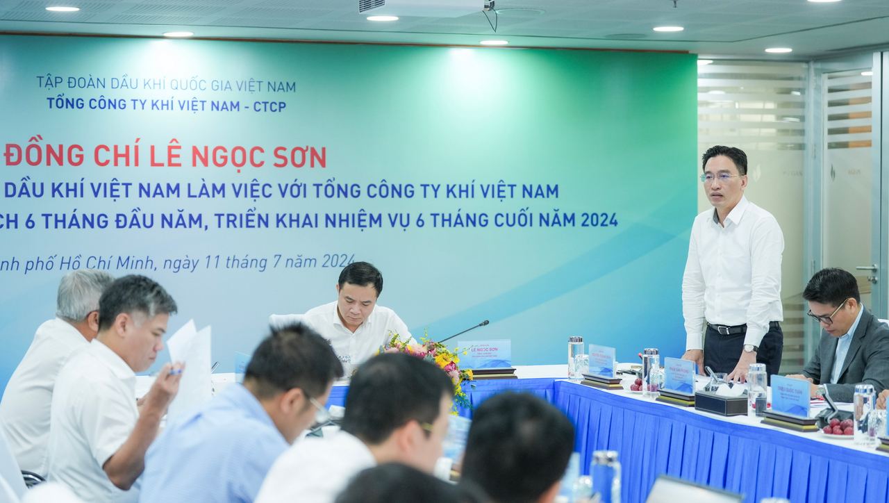 Tổng Giám đốc Petrovietnam làm việc tại PV GAS