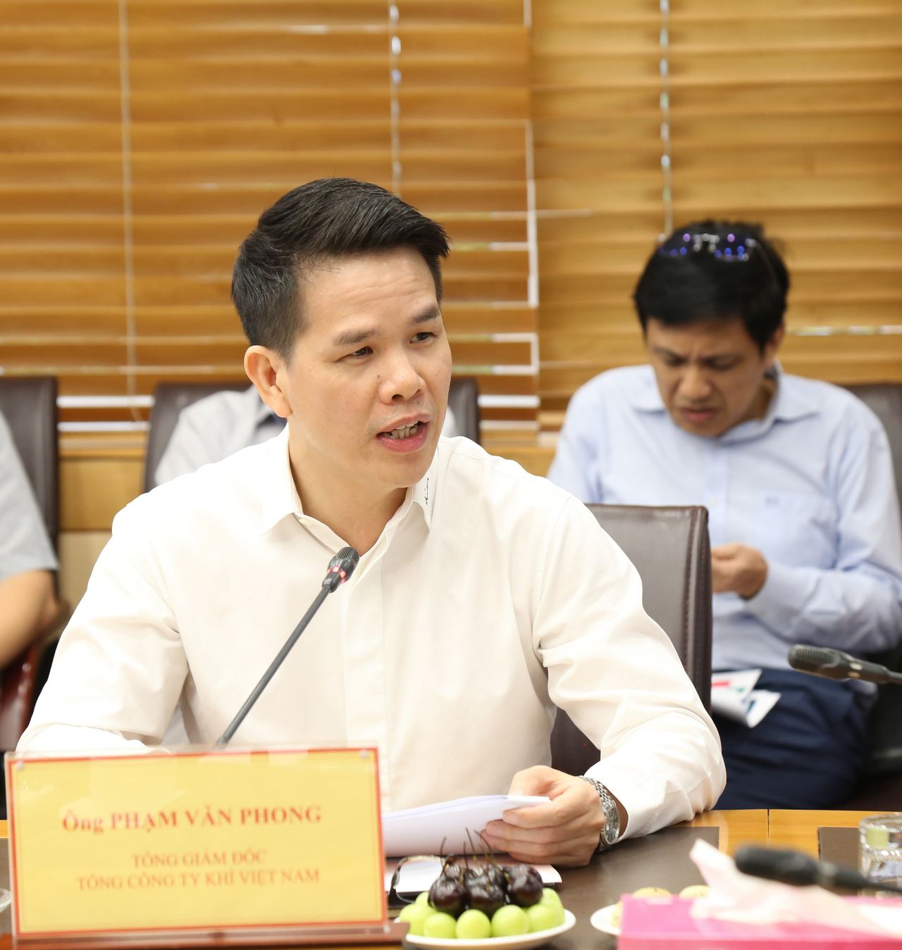 Petrovietnam làm việc với các đơn vị về cân đối cung cầu khí Đông - Tây Nam bộ Petrovietnam làm việc với các đơn vị về cân đối cung cầu khí Đông - Tây Nam bộ