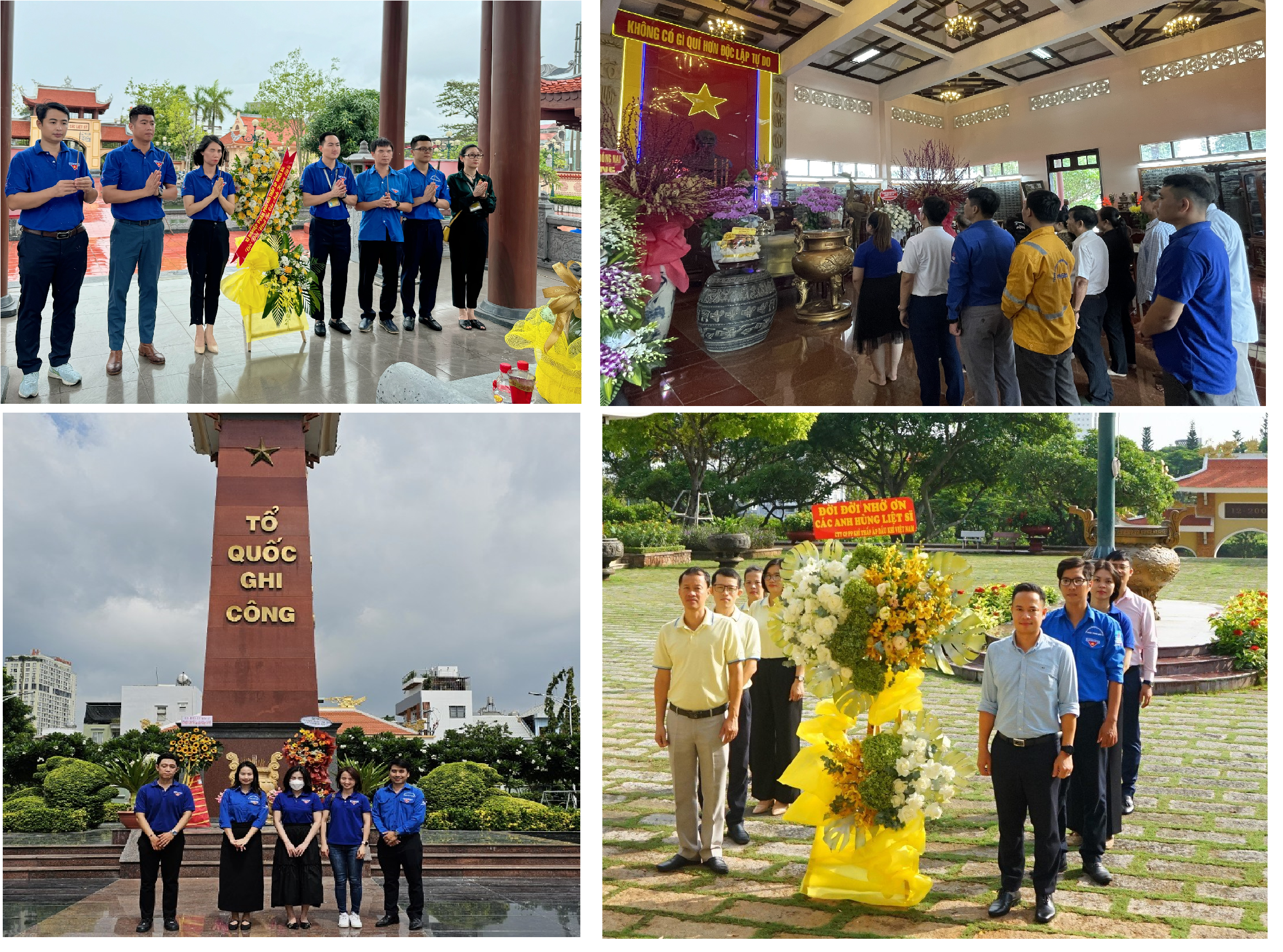 PV GAS DISTR. và các hoạt động tri ân kỷ niệm 77 năm ngày Thương binh – Liệt sĩ (27/7/1947 - 27/7/2024)