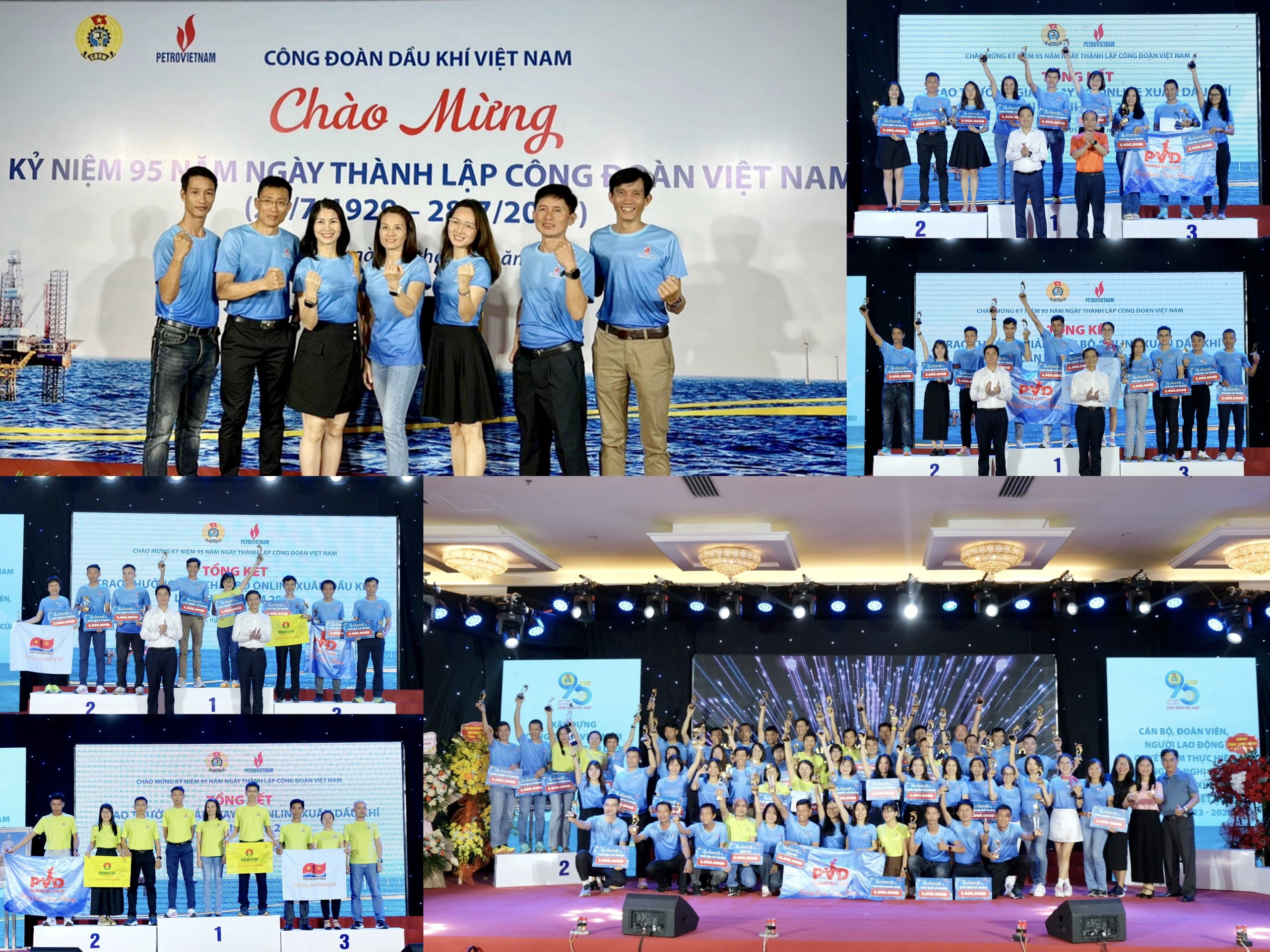 PV GAS nhận khen thưởng tại Lễ tổng kết Giải chạy bộ online Xuân Dầu khí lần thứ III năm 2024