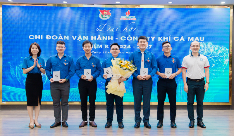 Đoàn Thanh niên Công ty Khí Cà Mau tổ chức thành công Đại hội điểm – Đại hội Chi đoàn Vận hành nhiệm kỳ 2024 - 2027