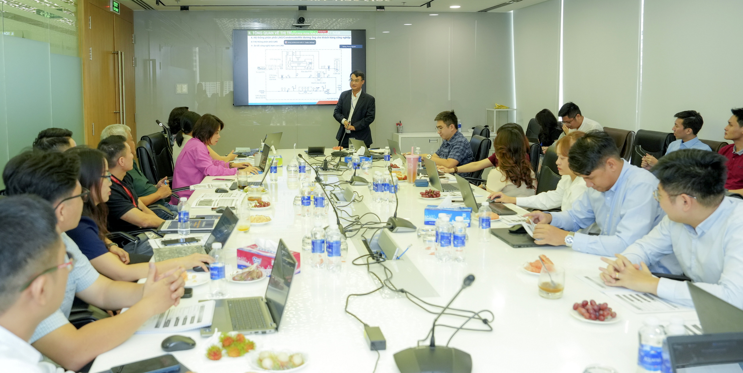 PV GAS TRADING training course on Vietnam LNG distribution system