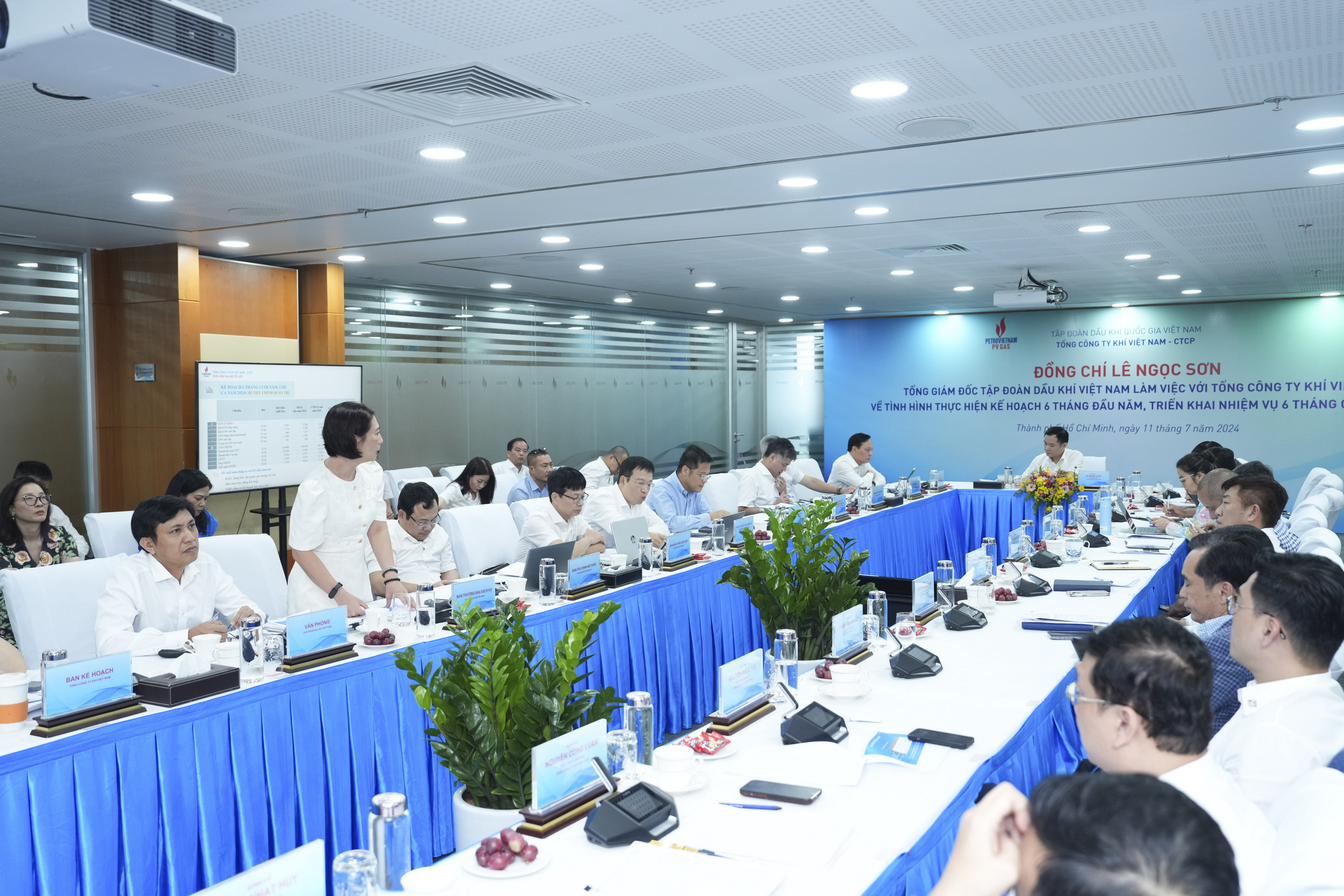 Petrovietnam’s President & CEO visits PV GAS
