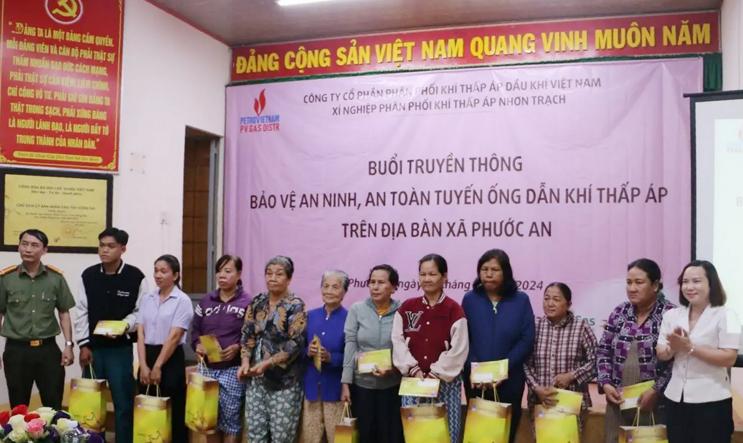 Truyền thông bảo đảm an ninh, an toàn đường ống dẫn khí biển năm 2024 Truyền thông bảo đảm an ninh, an toàn đường ống dẫn khí biển năm 2024