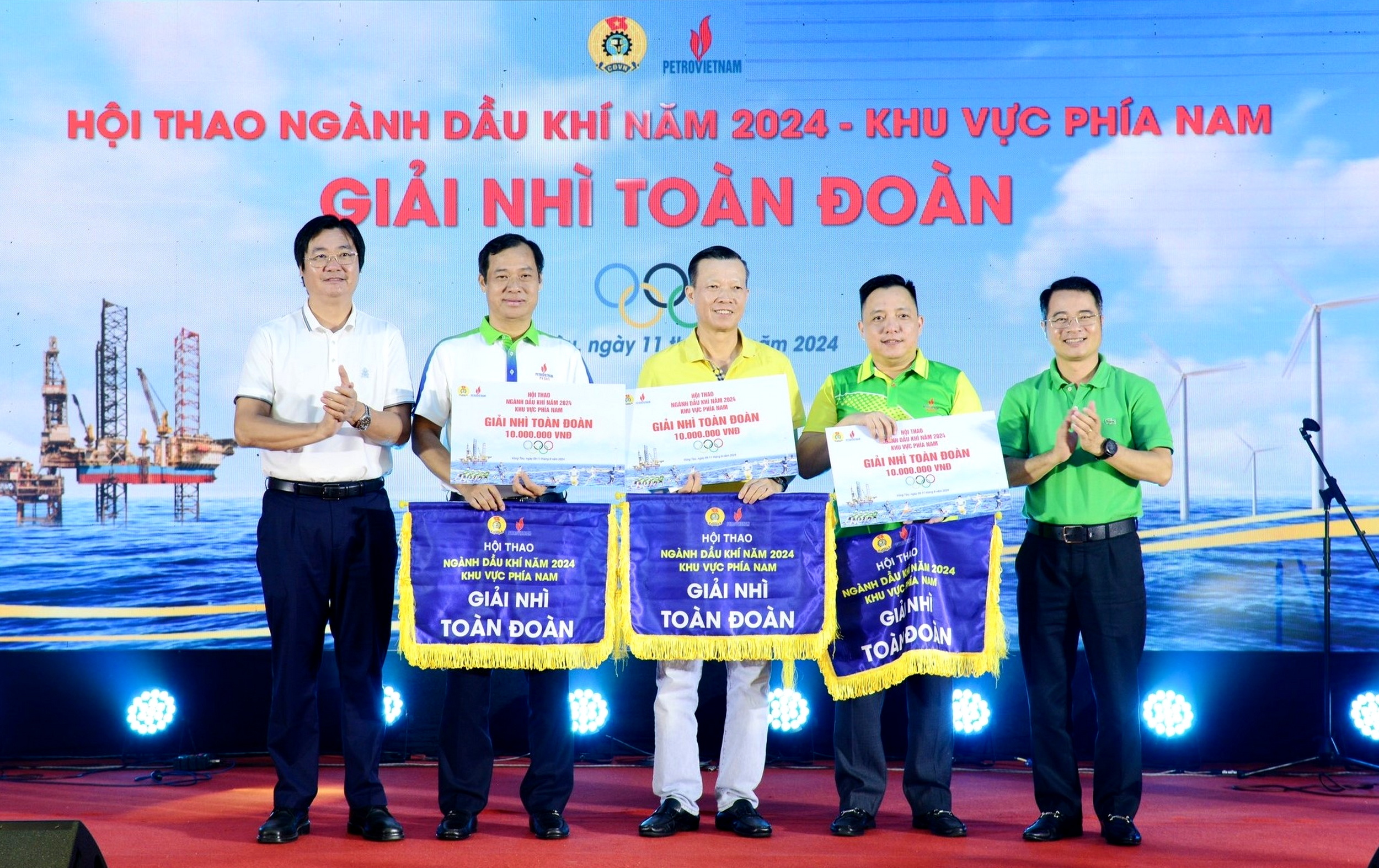 Hội thao ngành Dầu khí 2024: PV GAS tôn vinh tinh thần “Một đội ngũ – Một mục tiêu”