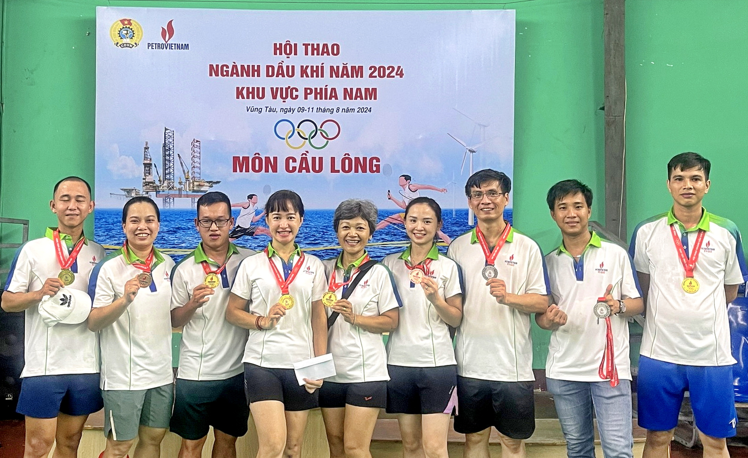Hội thao ngành Dầu khí 2024: PV GAS tôn vinh tinh thần “Một đội ngũ – Một mục tiêu”