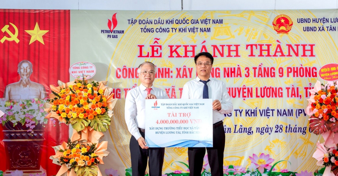 PV GAS tiếp tục hành trình an sinh xã hội – mang yêu thương lan tỏa đến những vùng miền khó khăn của đất nước
