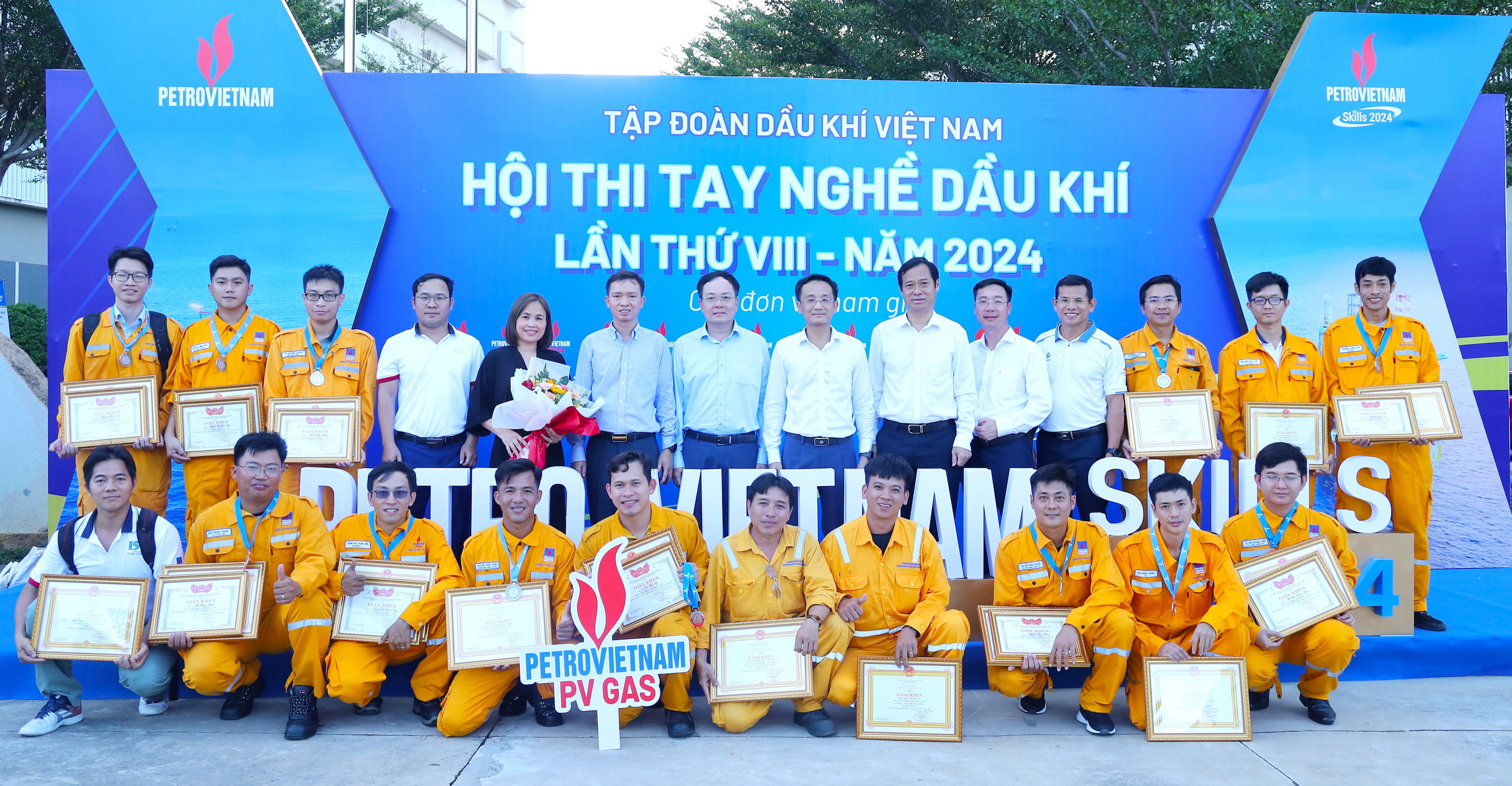 PV GAS đạt thành tích cao: Giải Nhì toàn đoàn và gần 30 giải cá nhân tại Hội thi tay nghề ngành Dầu khí lần thứ VIII năm 2024