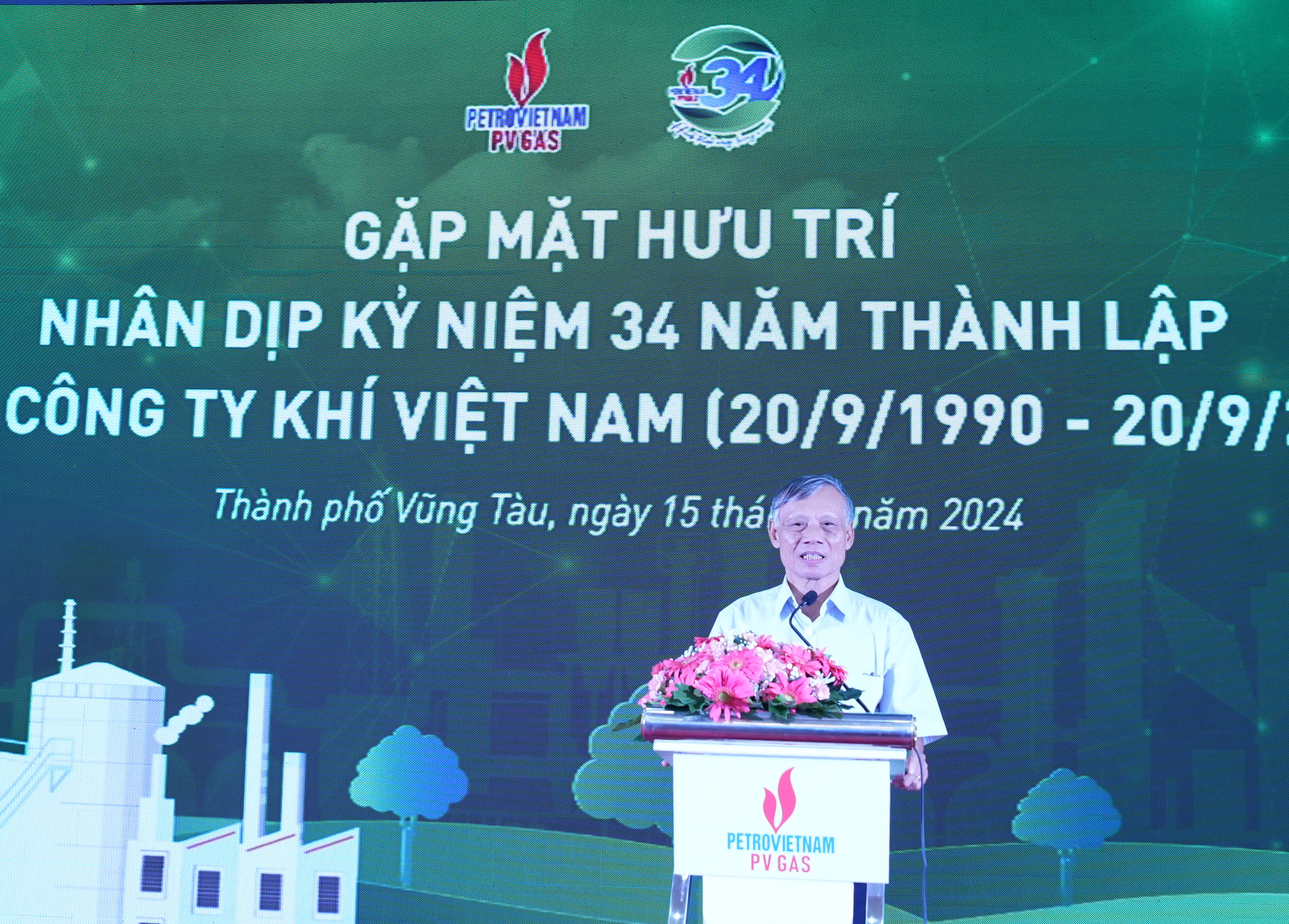 PV GAS tổ chức gặp mặt cán bộ hưu trí nhân ngày Quốc tế Người cao tuổi
