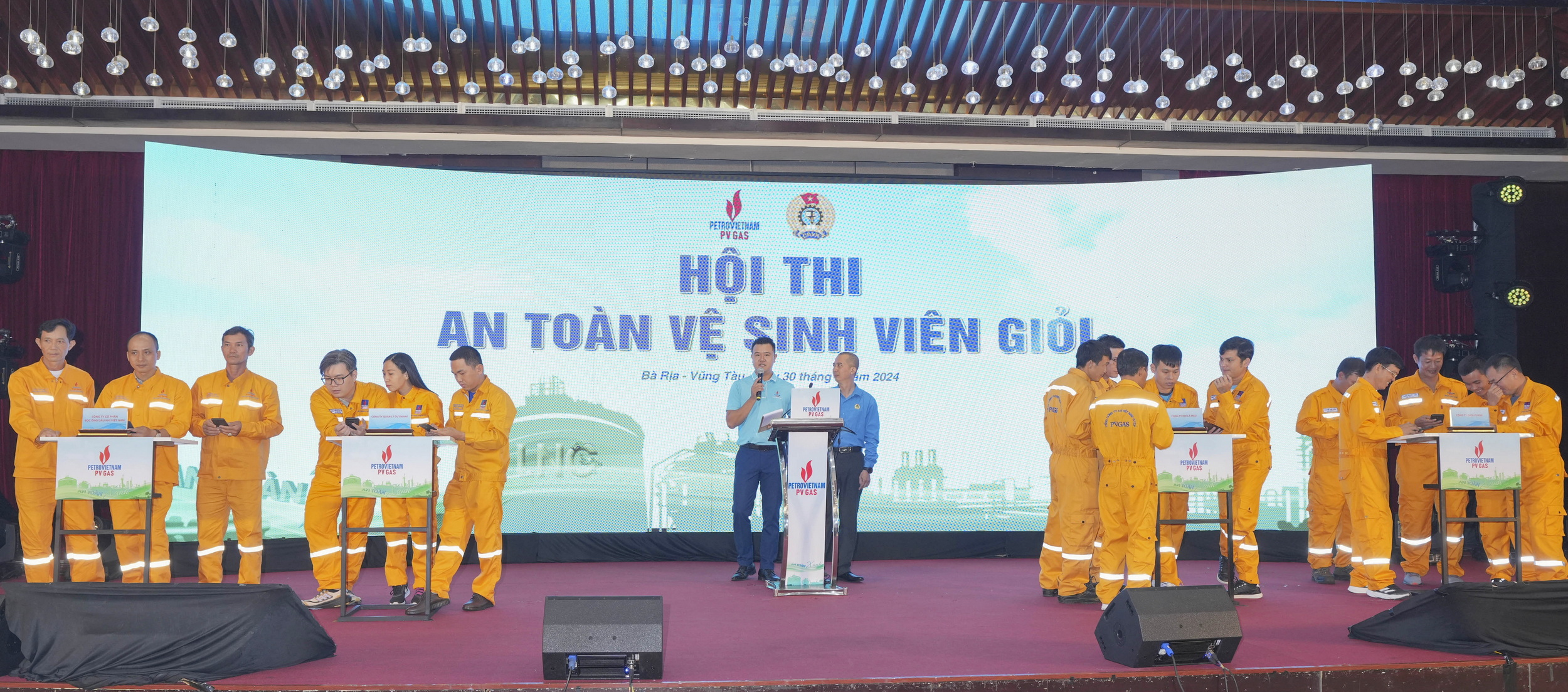 PV GAS tổ chức Hội thi Tìm hiểu kiến thức ATVSLĐ cho mạng lưới ATVSV năm 2024