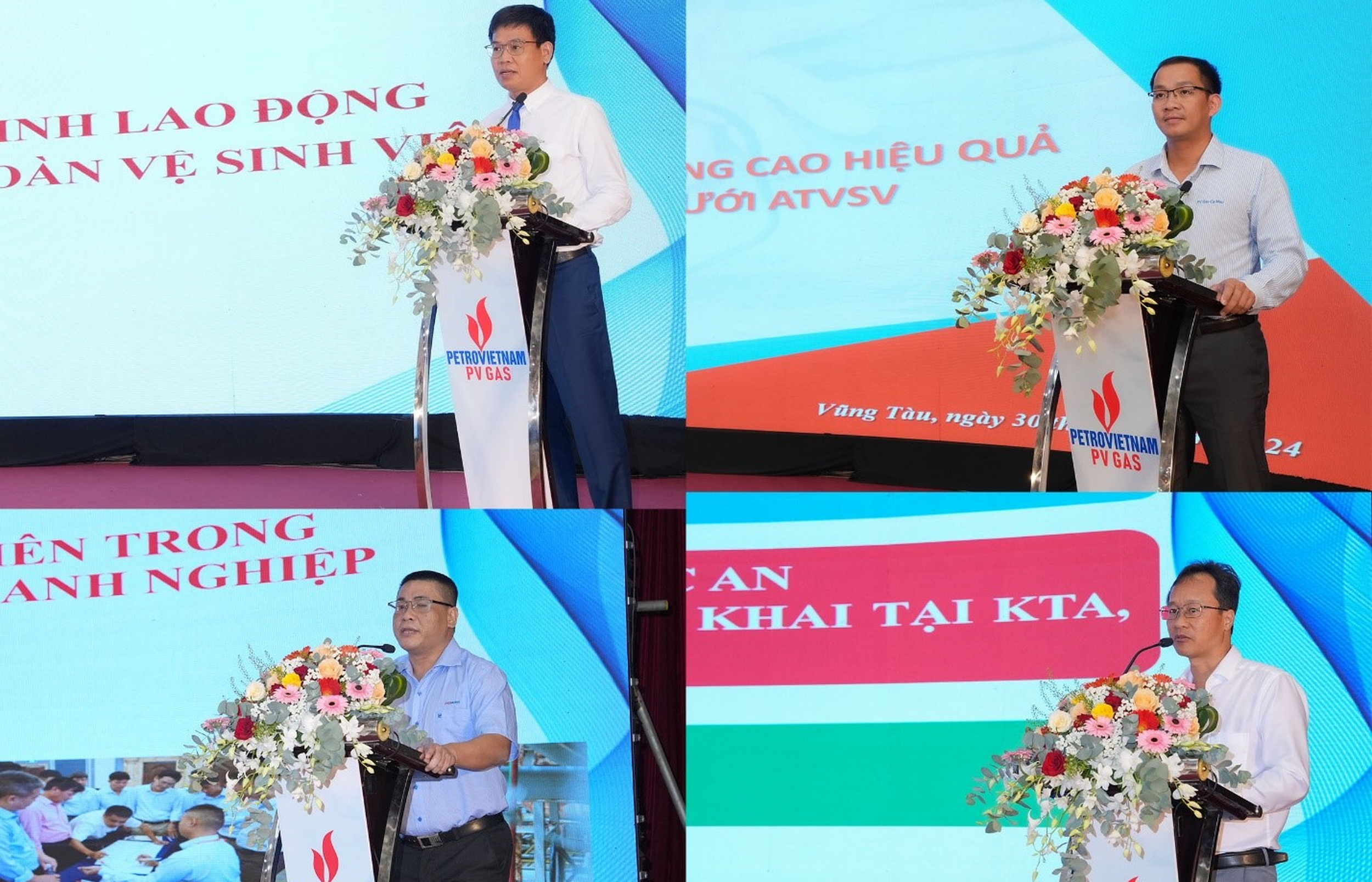 PV GAS tổ chức Hội nghị tổng kết công tác ATVSLĐ và mạng lưới ATVSV năm 2024