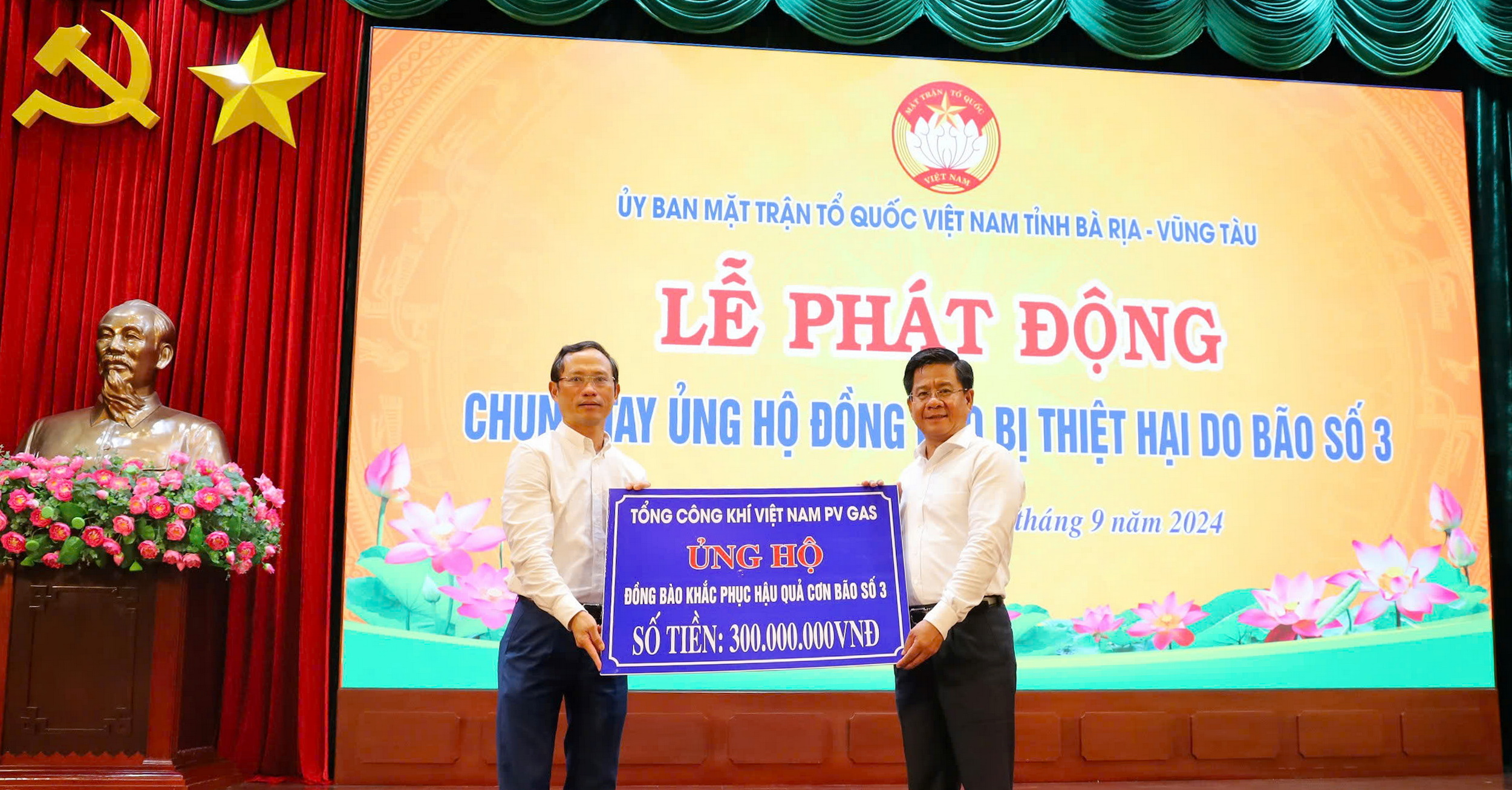 PV GAS delivers support to northern residents affected by Super Typhoon Yagi