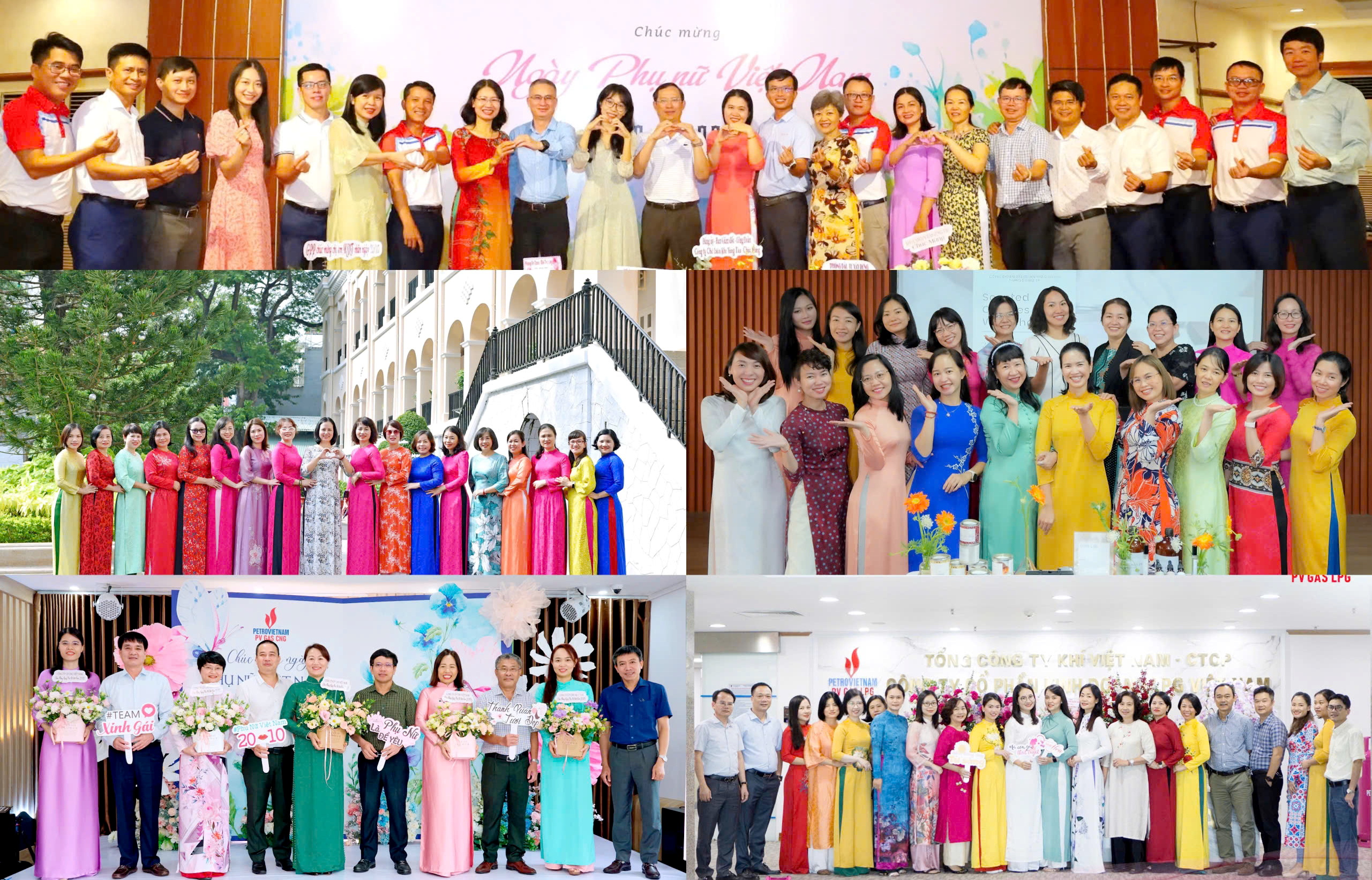 PV GAS tổ chức nhiều hoạt động tôn vinh nữ cán bộ công nhân viên trong tháng 10 PV GAS tổ chức nhiều hoạt động tôn vinh nữ cán bộ công nhân viên trong tháng 10