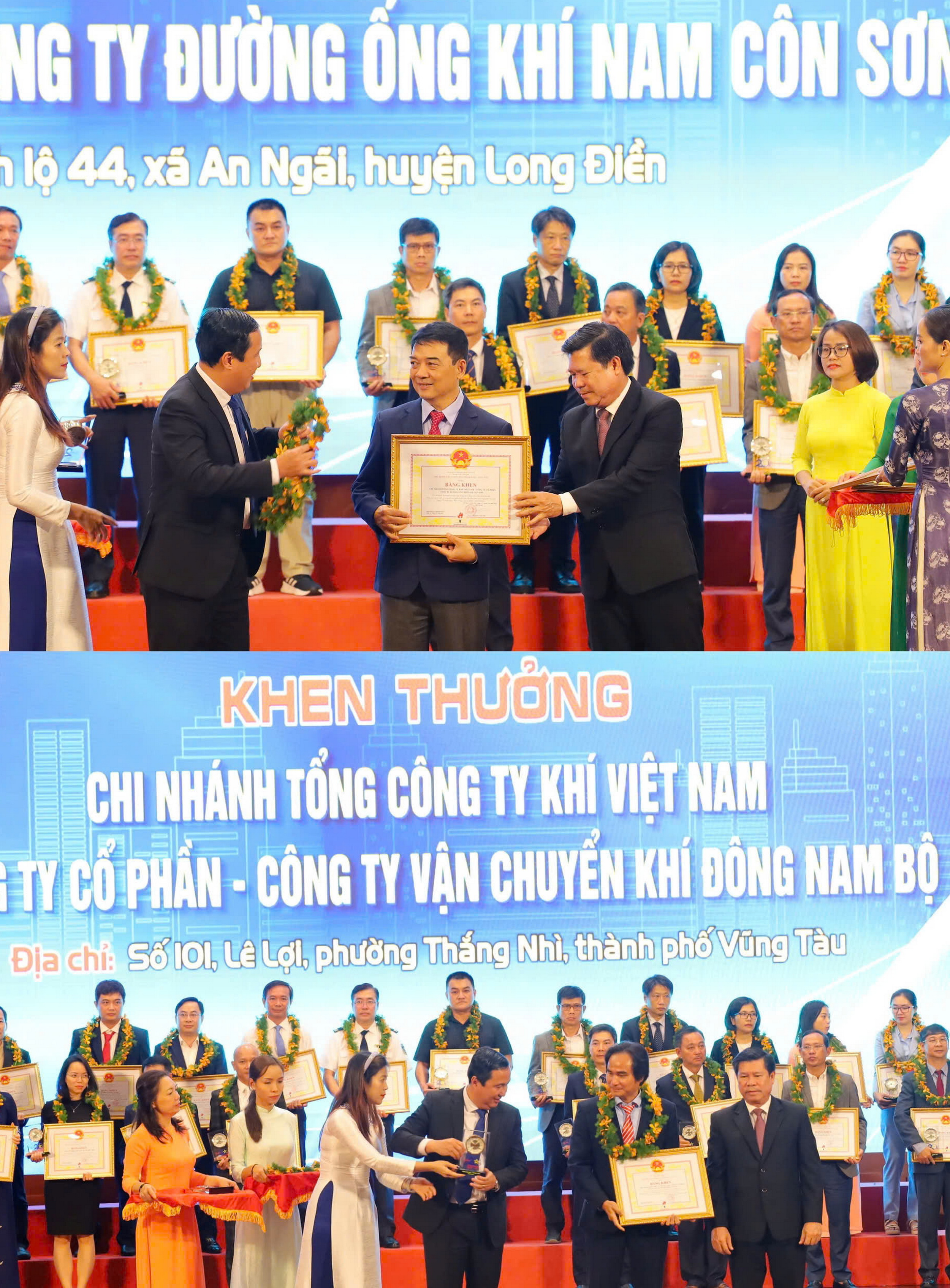 3 công ty trực thuộc PV GAS được tỉnh Bà Rịa - Vũng Tàu tôn vinh Doanh nghiệp tiêu biểu năm 2024