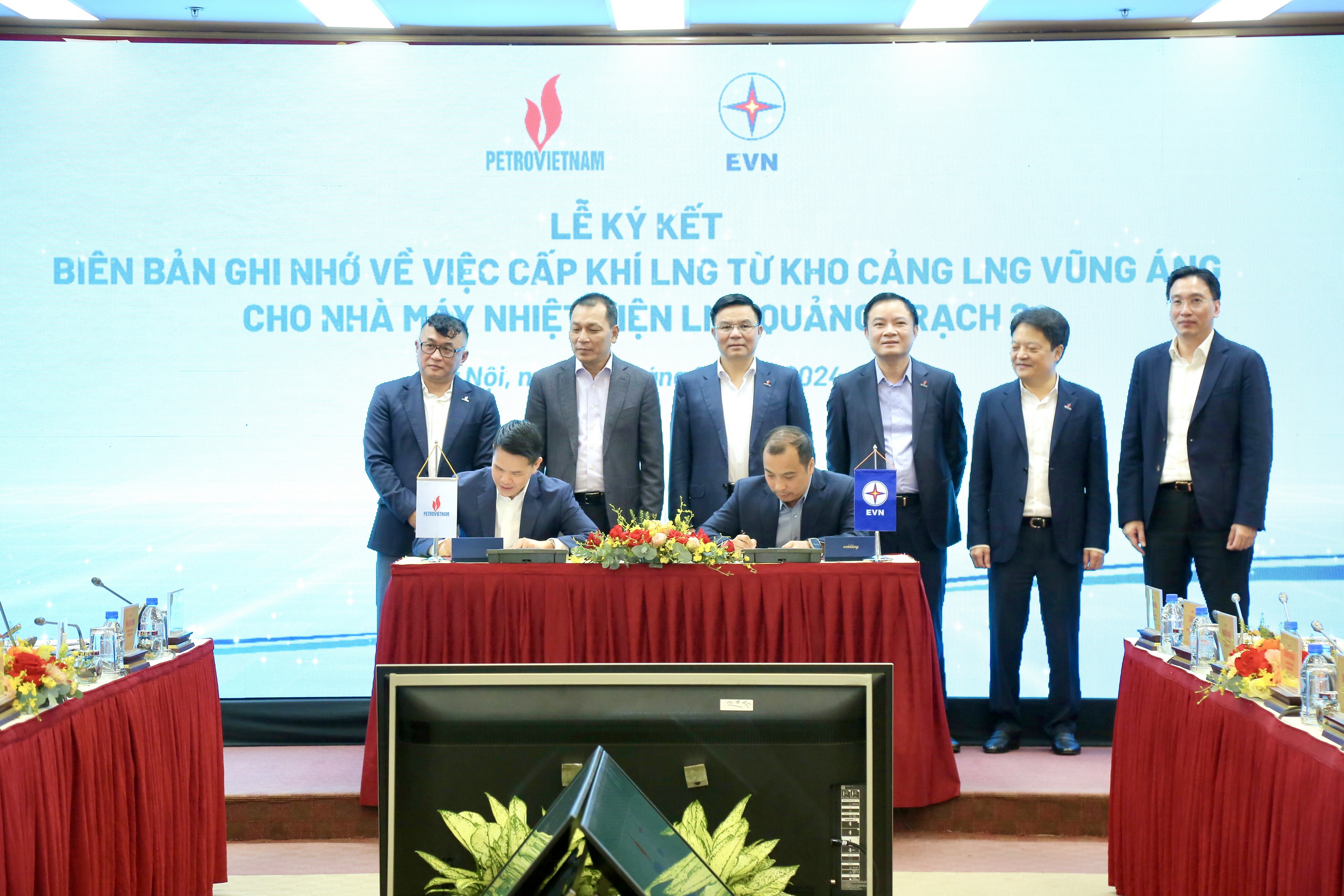 PV GAS Signs MoU with EVN