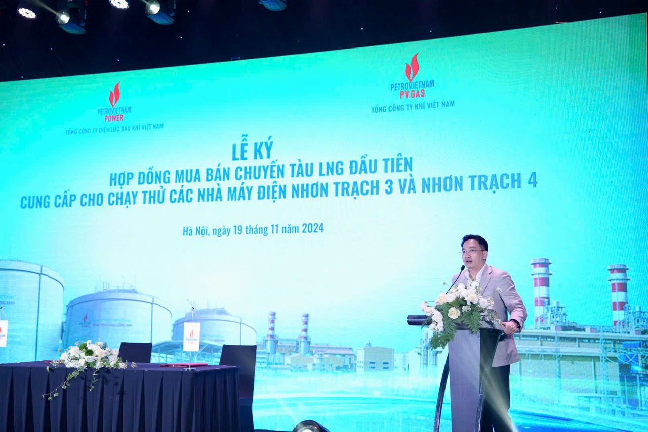 PV GAS và PV Power ký hợp đồng mua bán chuyến tàu LNG đầu tiên cung cấp cho chạy thử các nhà máy điện Nhơn Trạch 3 và Nhơn Trạch 4
