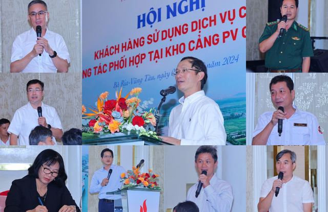 Hội nghị khách hàng sử dụng dịch vụ cảng và công tác phối hợp tại Kho cảng PV GAS Vũng Tàu năm 2024