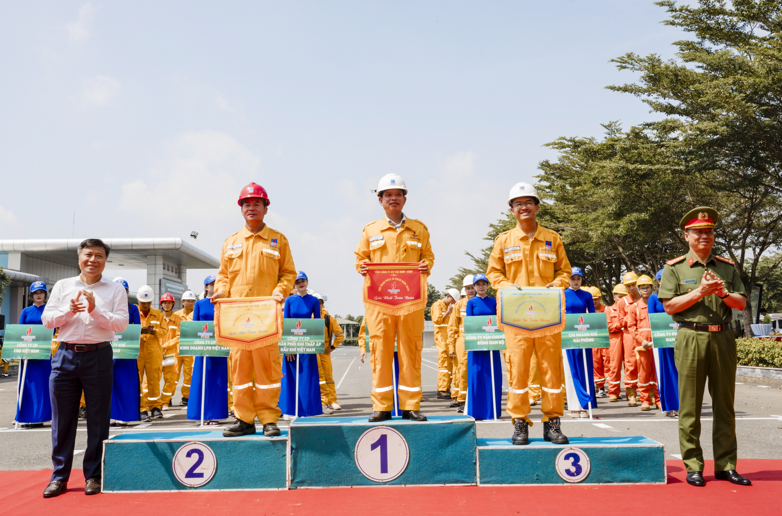 PV GAS tổ chức Hội thao PCCC và CNCH năm 2024
