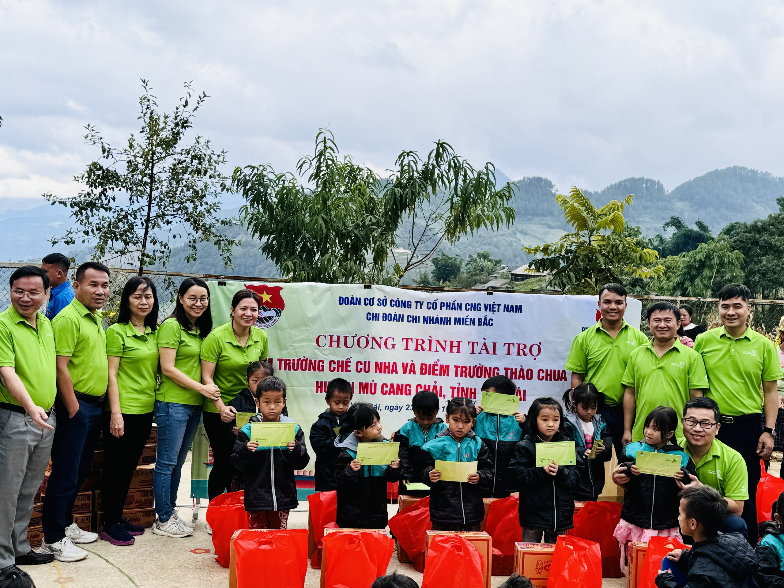 PV GAS CNG’s journey of spreading love in Yen Bai