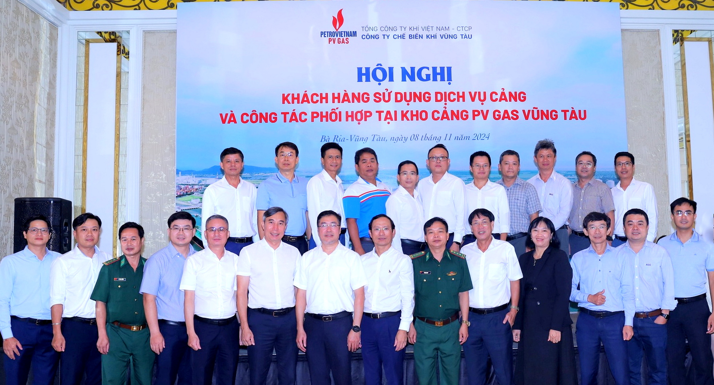 Hội nghị khách hàng sử dụng dịch vụ cảng và công tác phối hợp tại Kho cảng PV GAS Vũng Tàu năm 2024
