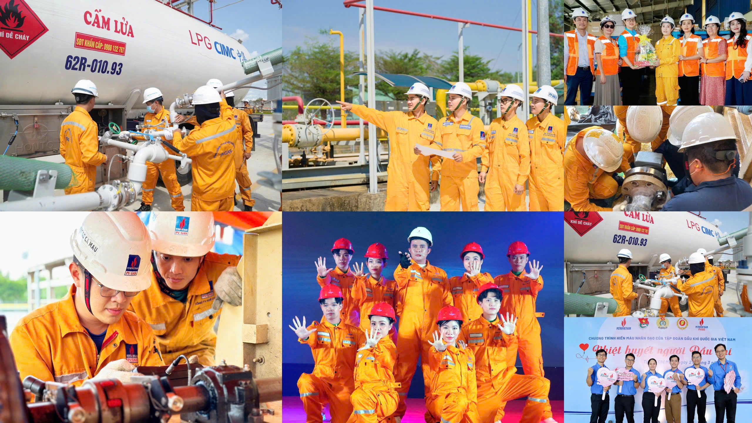 PV GAS hưởng ứng 63 năm ngày truyền thống ngành Dầu khí Việt Nam PV GAS hưởng ứng 63 năm ngày truyền thống ngành Dầu khí Việt Nam