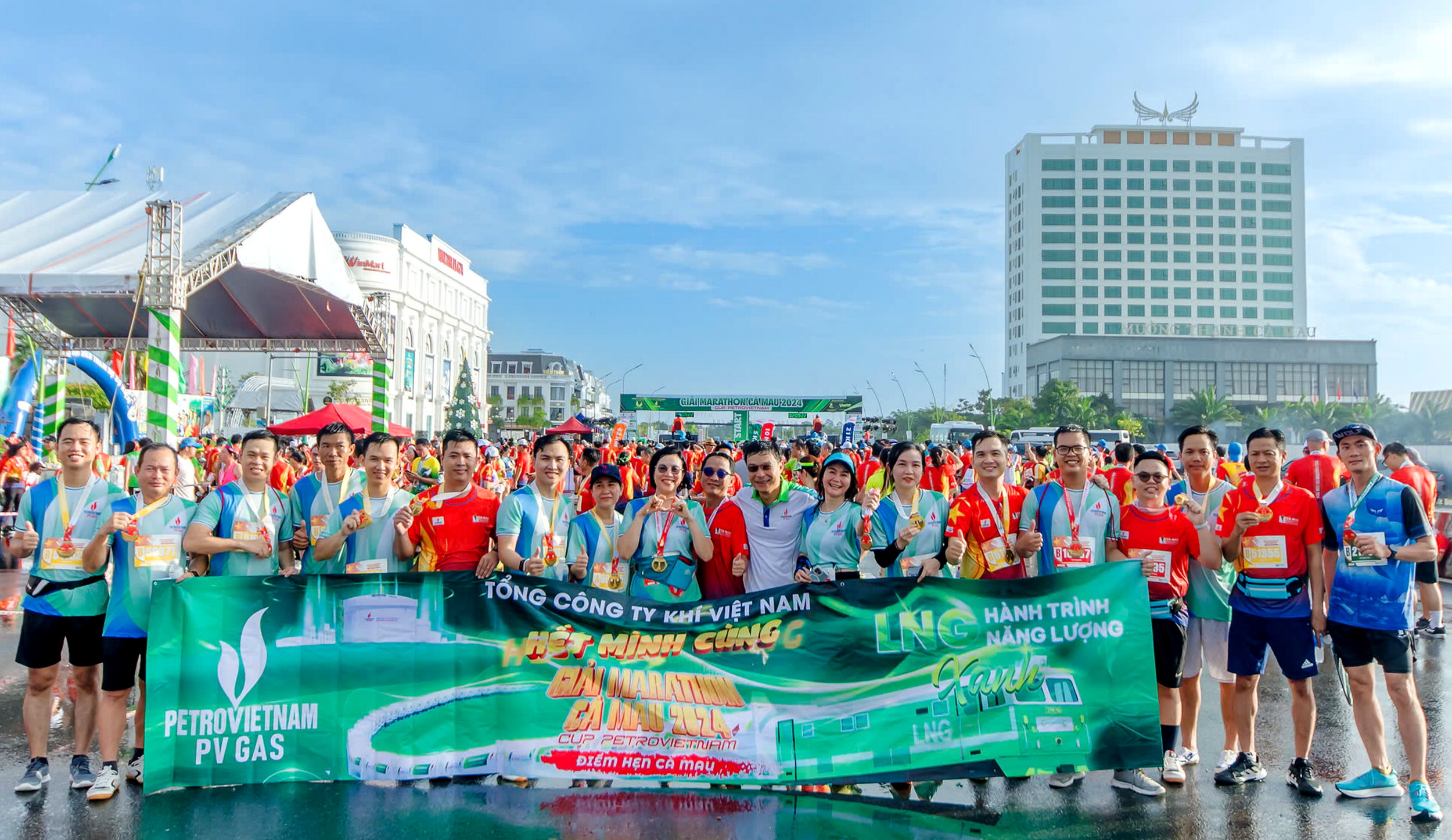 PV GAS tiếp tục tỏa sáng tại giải Marathon Cà Mau 2024 – Cúp Petrovietnam