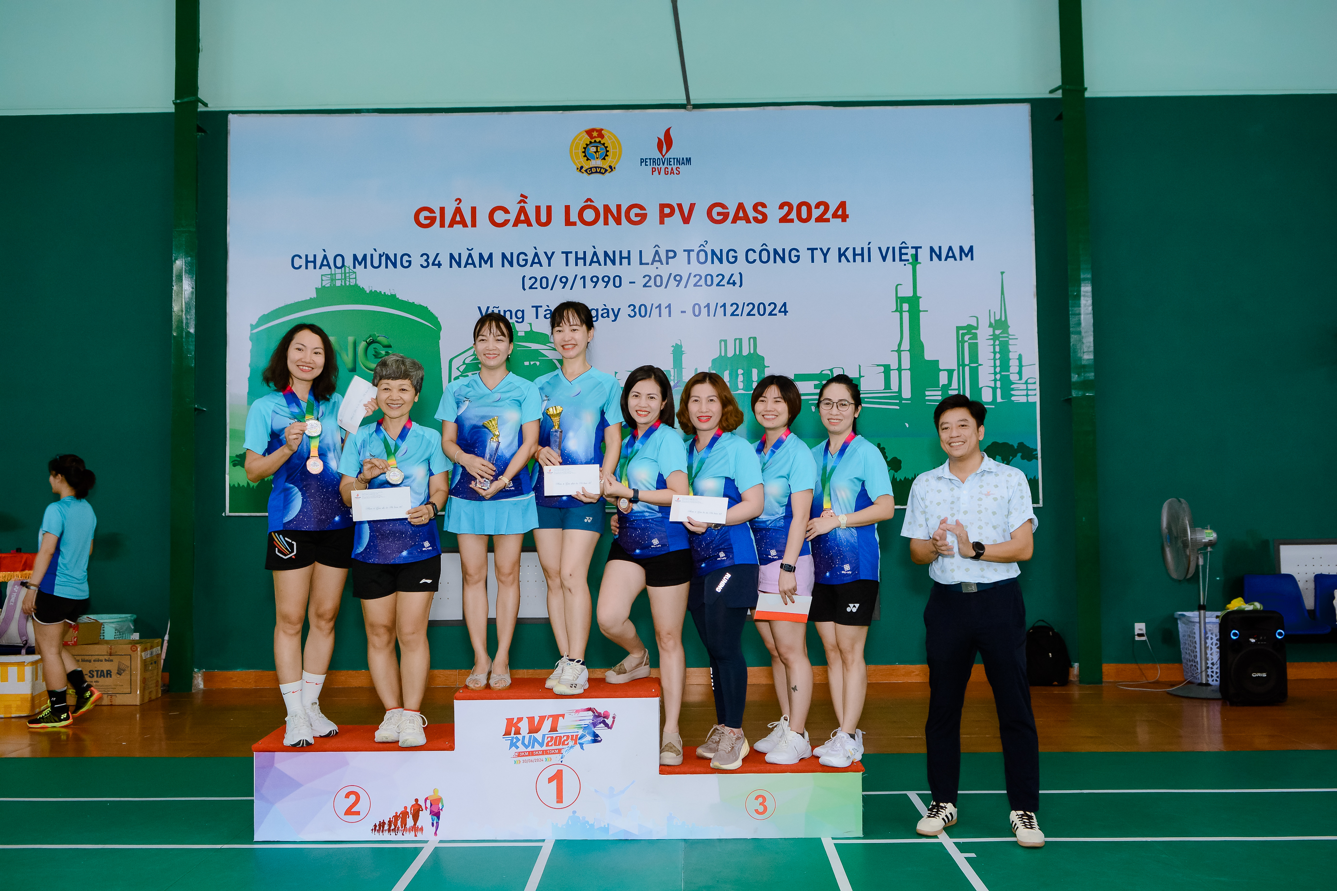 Giải Cầu lông PV GAS 2024: Sôi động, gắn kết và tiếp nối hành trình năng lượng xanh