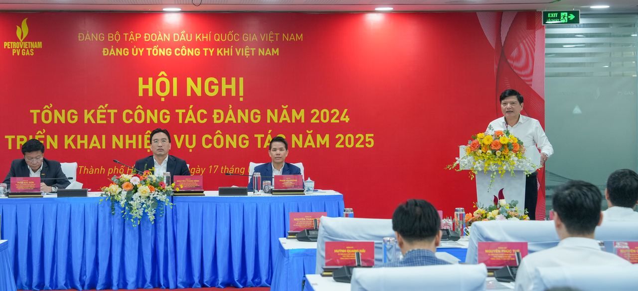 Đảng ủy PV GAS tổng kết công tác năm 2024, triển khai nhiệm vụ năm 2025