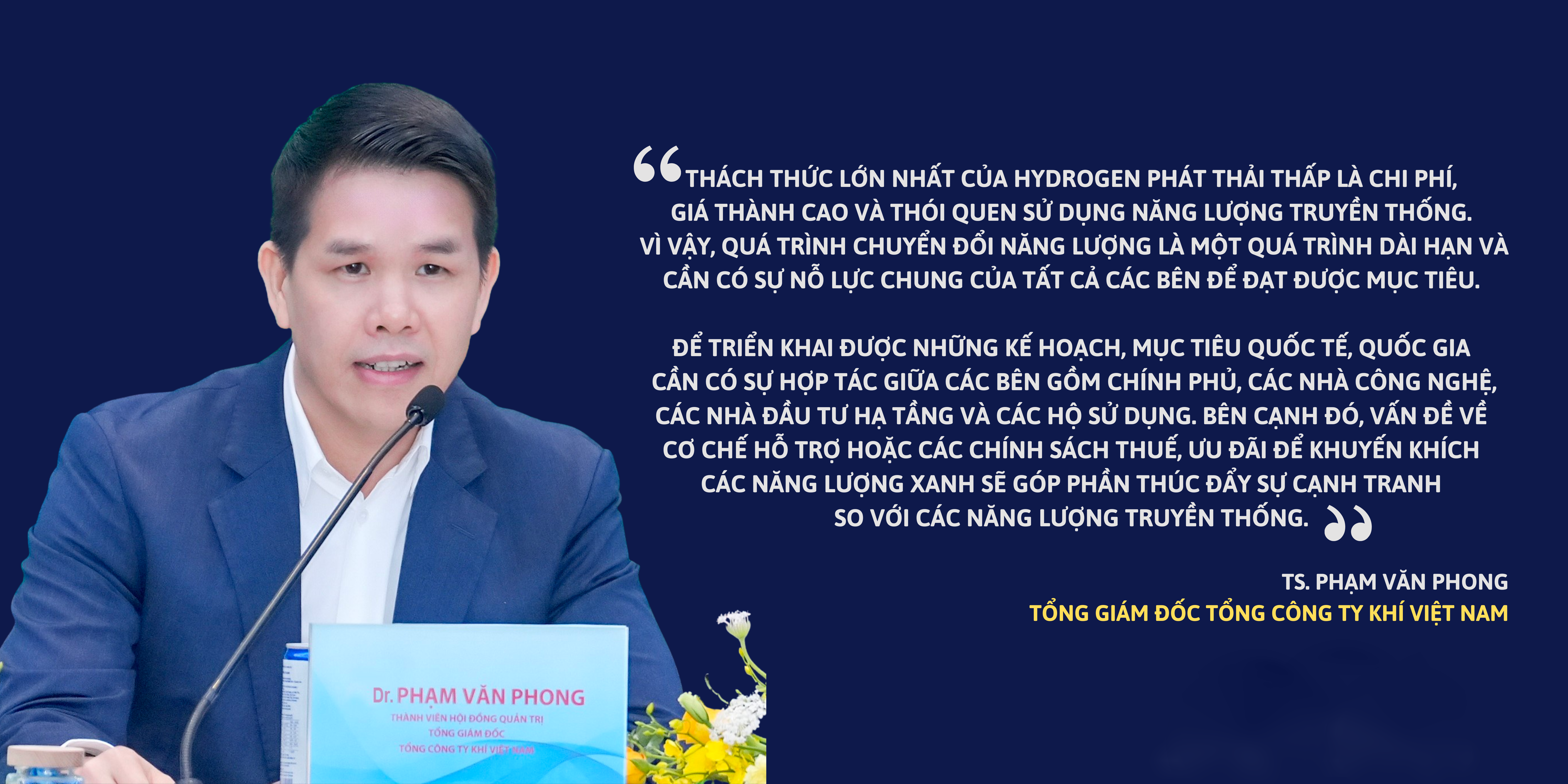 PV GAS sẵn sàng nắm bắt cơ hội trở thành đơn vị cung cấp năng lượng xanh hàng đầu Việt Nam.