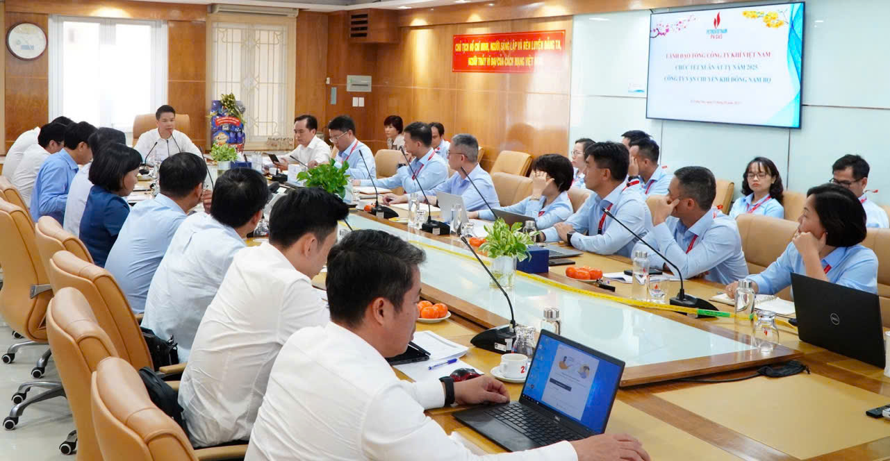PV GAS huy động toàn thể hệ thống đảm bảo hoạt động cấp khí an toàn, ổn định, liên tục trong dịp Tết Nguyên đán Ất Tỵ 2025