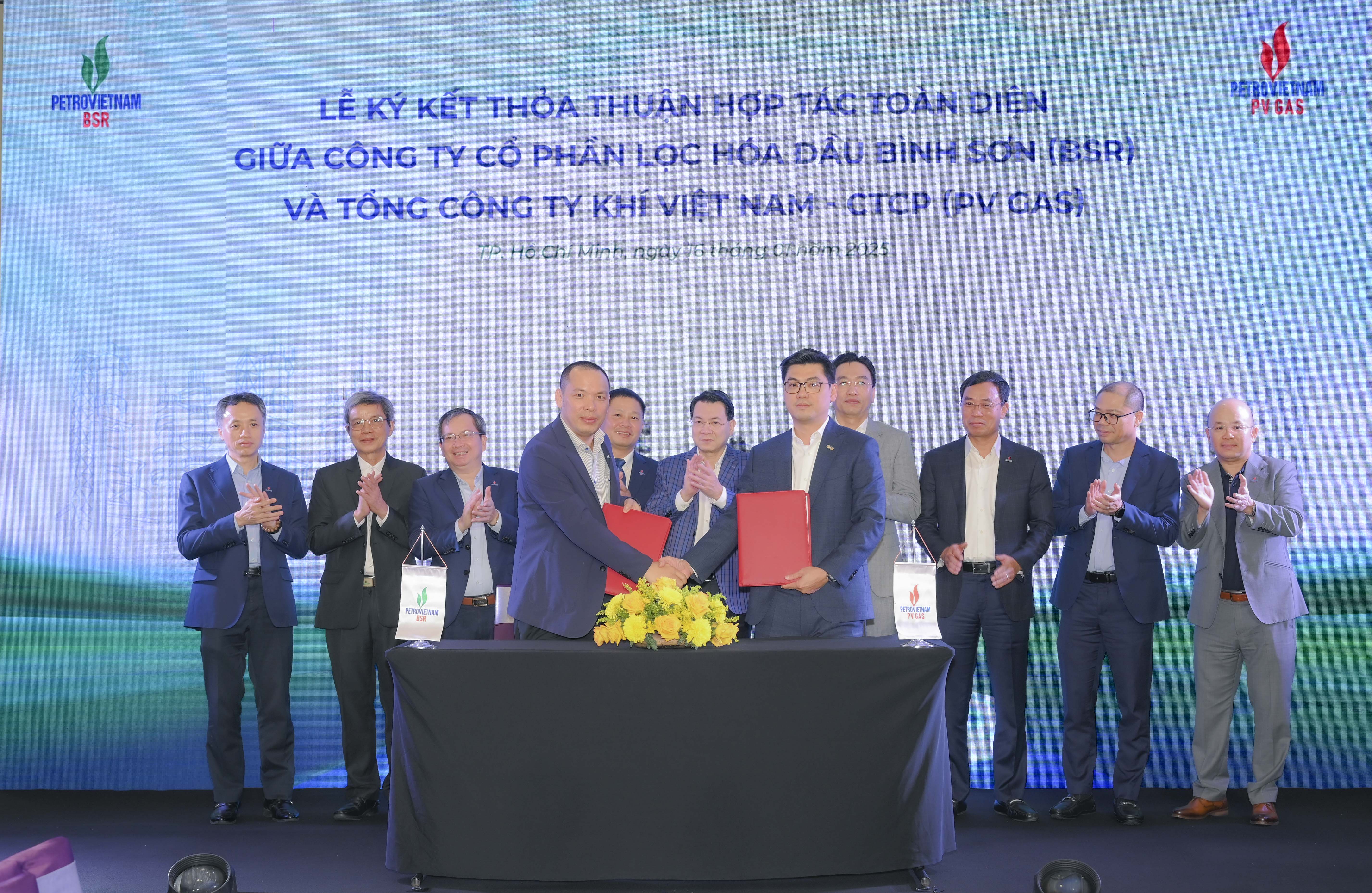 PV GAS VÀ BSR CAM KẾT TĂNG CƯỜNG HỢP TÁC TOÀN DIỆN, HƯỚNG TỚI PHÁT TRIỂN BỀN VỮNG PV GAS VÀ BSR CAM KẾT TĂNG CƯỜNG HỢP TÁC TOÀN DIỆN, HƯỚNG TỚI PHÁT TRIỂN BỀN VỮNG