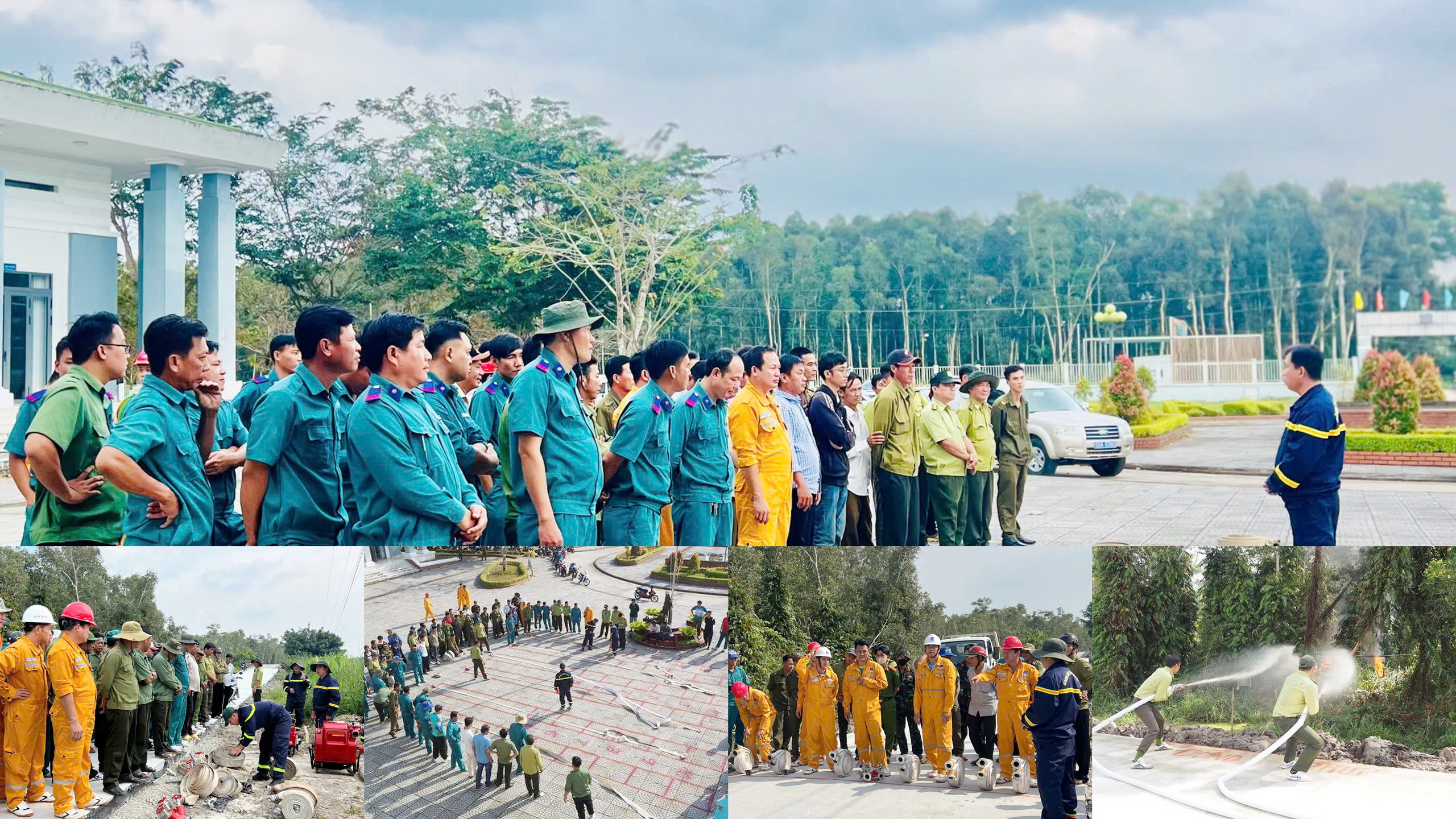 PV GAS Ca Mau wins First Prize in the 2025 Forest Fire Fighting Competition