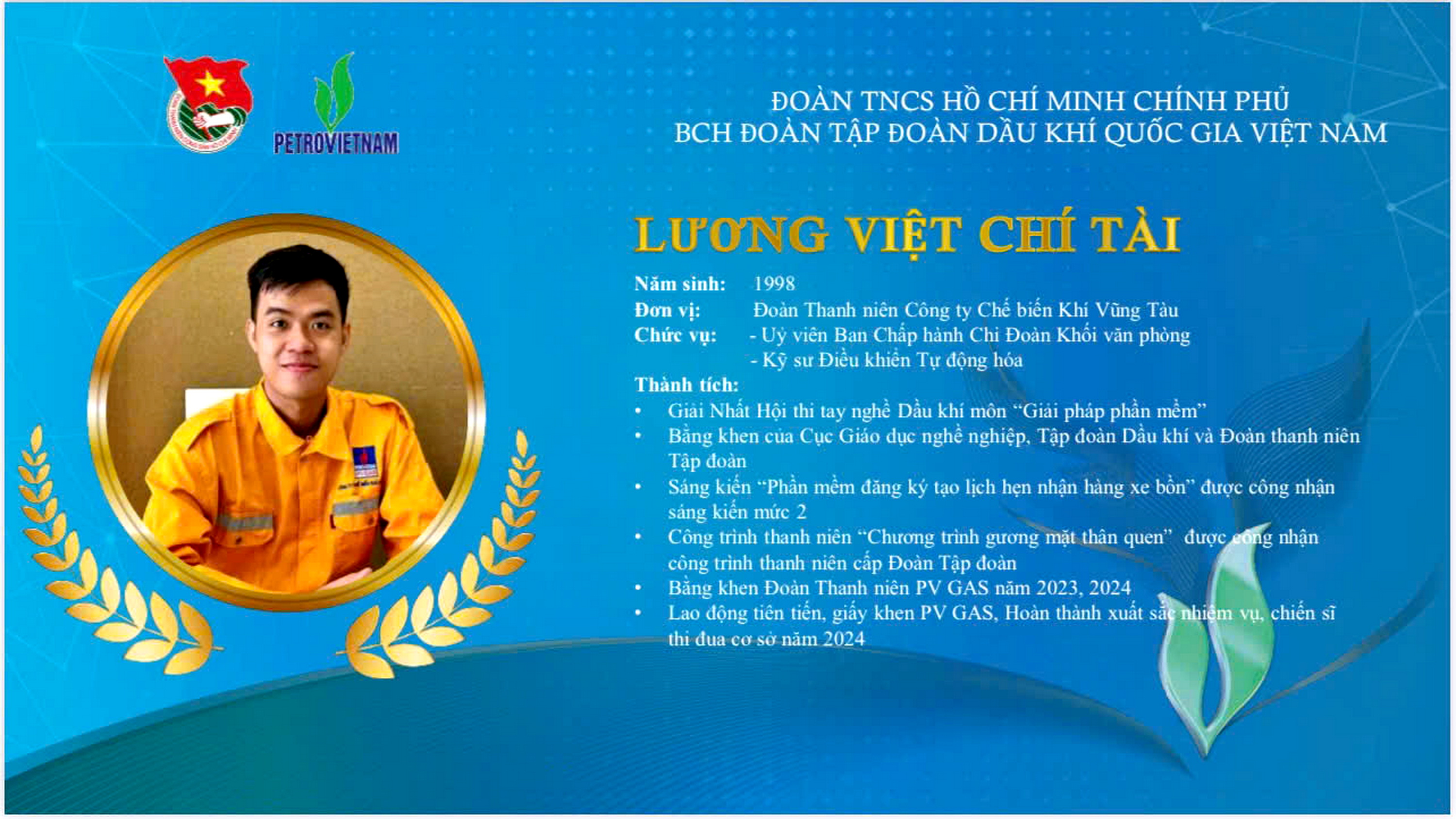Thanh niên PV GAS lan tỏa khát vọng tuổi trẻ, sống đẹp theo lời Bác