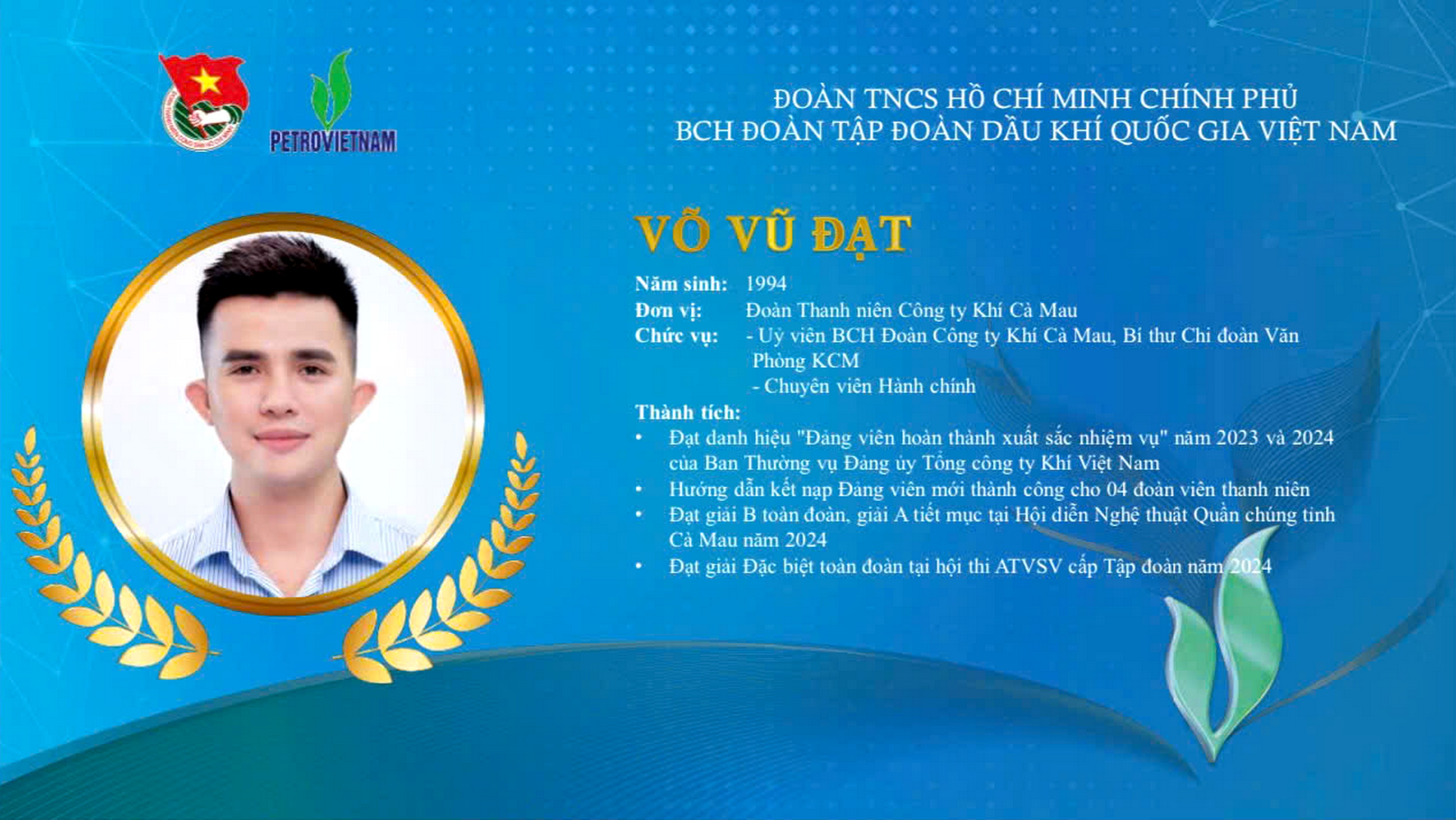Thanh niên PV GAS lan tỏa khát vọng tuổi trẻ, sống đẹp theo lời Bác