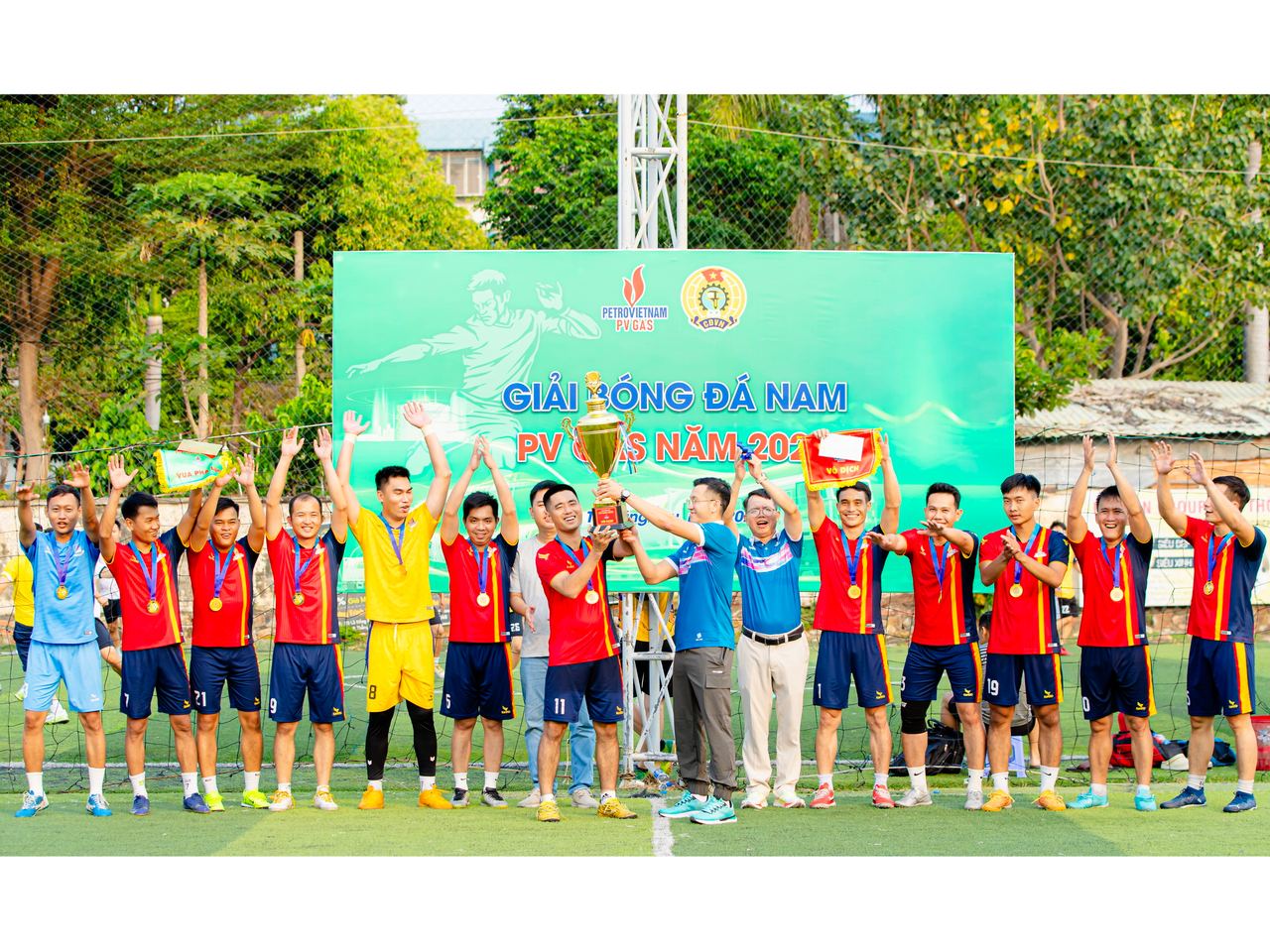 PV GAS VUNG TAU Wins Championship at PV GAS Football Tournament 2025