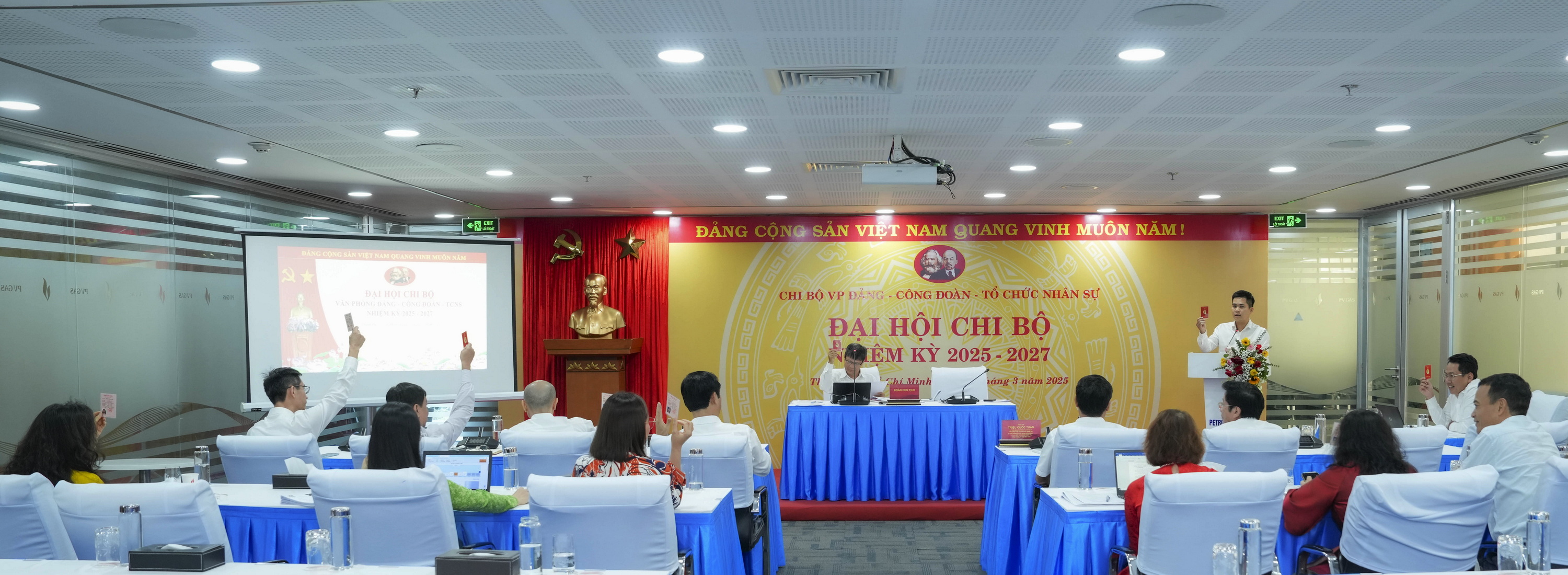 Cơ quan điều hành PV GAS tích cực chuẩn bị cho Đại hội Đảng bộ cơ sở