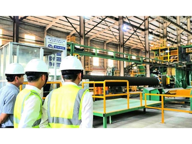 First production ceremony for Block B – O Mon pipeline project: affirms PV GAS COATING