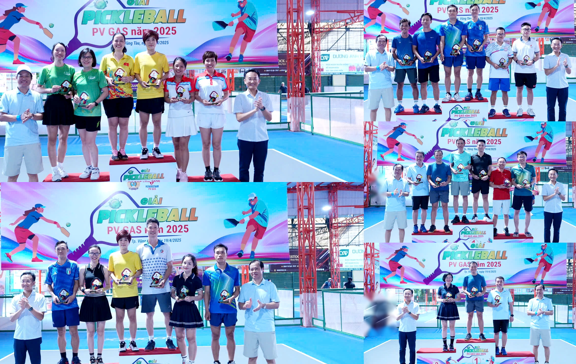 Giải Pickleball PV GAS 2025: Ghi nhận một sân chơi mới đầy hứng khởi